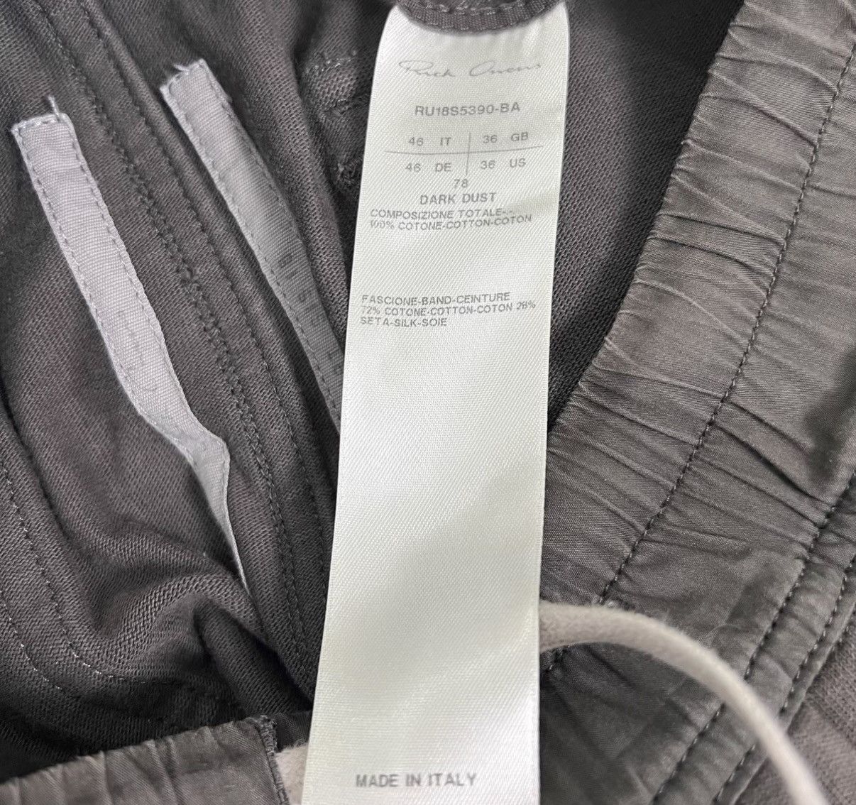 Rick Owens Rick Owens Mainline Cotton Cargo Pants Size US 36 / EU 52 - 5 Thumbnail