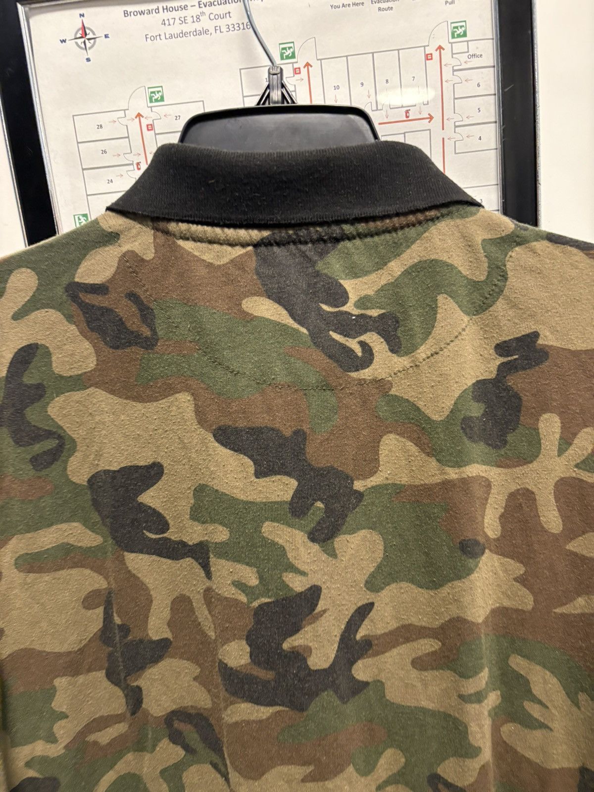 Other Galaxy by Harvic Green Brown Black Camouflage Polo Size M Size US M / EU 48-50 / 2 - 8 Thumbnail