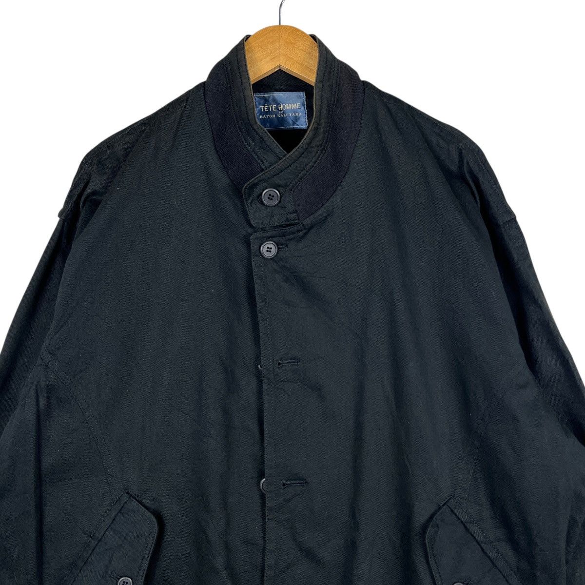 Tete Homme 🔥 Vintage Tete Homme Par Katoh kazutaka Big Logo Jacket Size US L / EU 52-54 / 3 - 8 Thumbnail