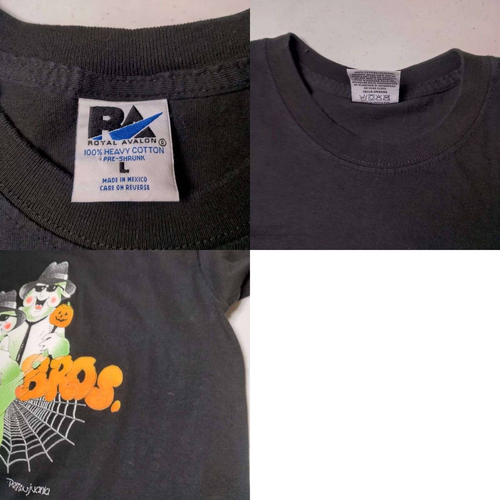 Vintage VINTAGE Halloween Shirt Men L Black Royal Avalon Ghost Boo's Bros Ghosts Blues Brothers Short Sleeve Crew Neck Graphic Halloween Holiday Boo's Bros Size US L / EU 52-54 / 3 - 8 Thumbnail