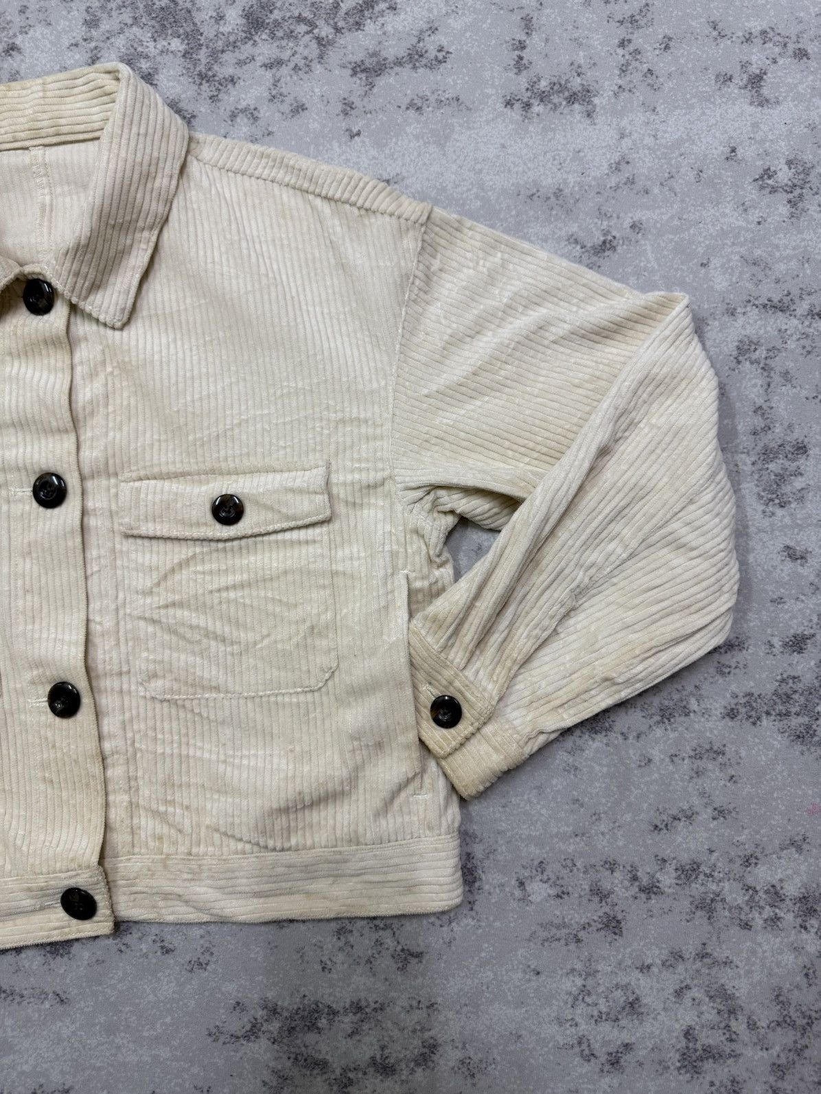 GU Gu button up croped top cudroy jacket Size S / US 4 / IT 40 - 5 Thumbnail