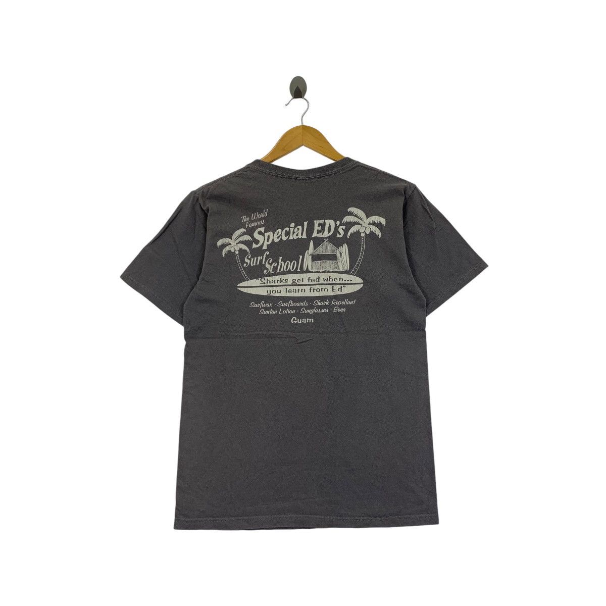 Anvil Vintage SPECIAL ED’S SURF SCHOOL Guam Hawaii Tee Shirt Size US S / EU 44-46 / 1 - 4 Thumbnail