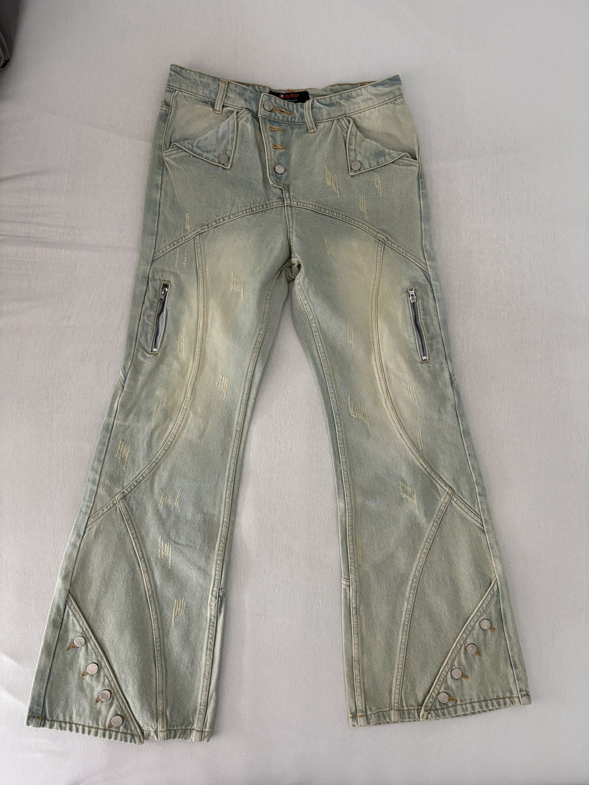 Other CORRUPT KID, FLARED DENIM Size US 32 / EU 48 - 1 Thumbnail