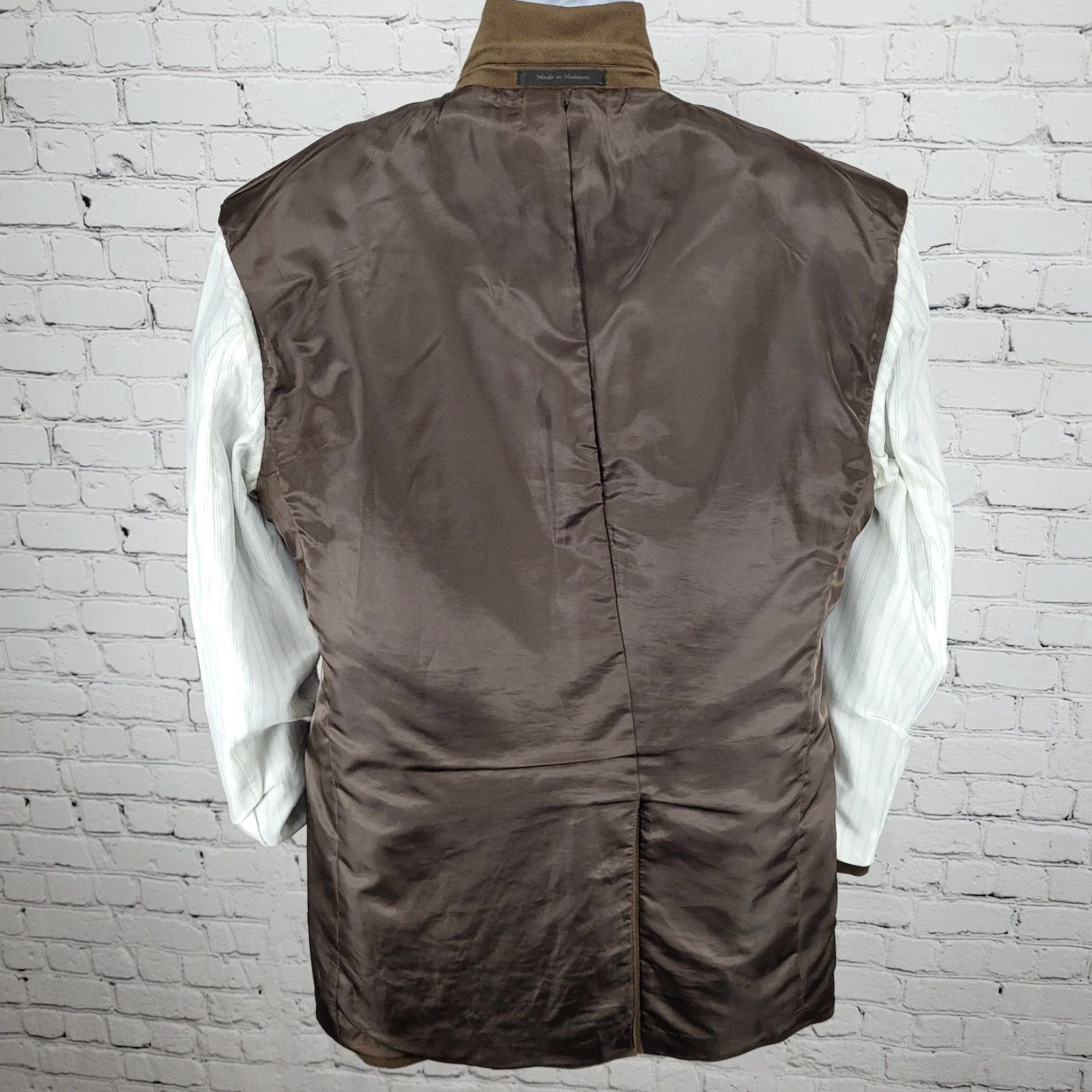 Chaps Chaps Ralph Lauren Sport Coat Jacket Brown 2 Button Vented Notch Blazer Size 40R Mens Size 40R - 7 Thumbnail