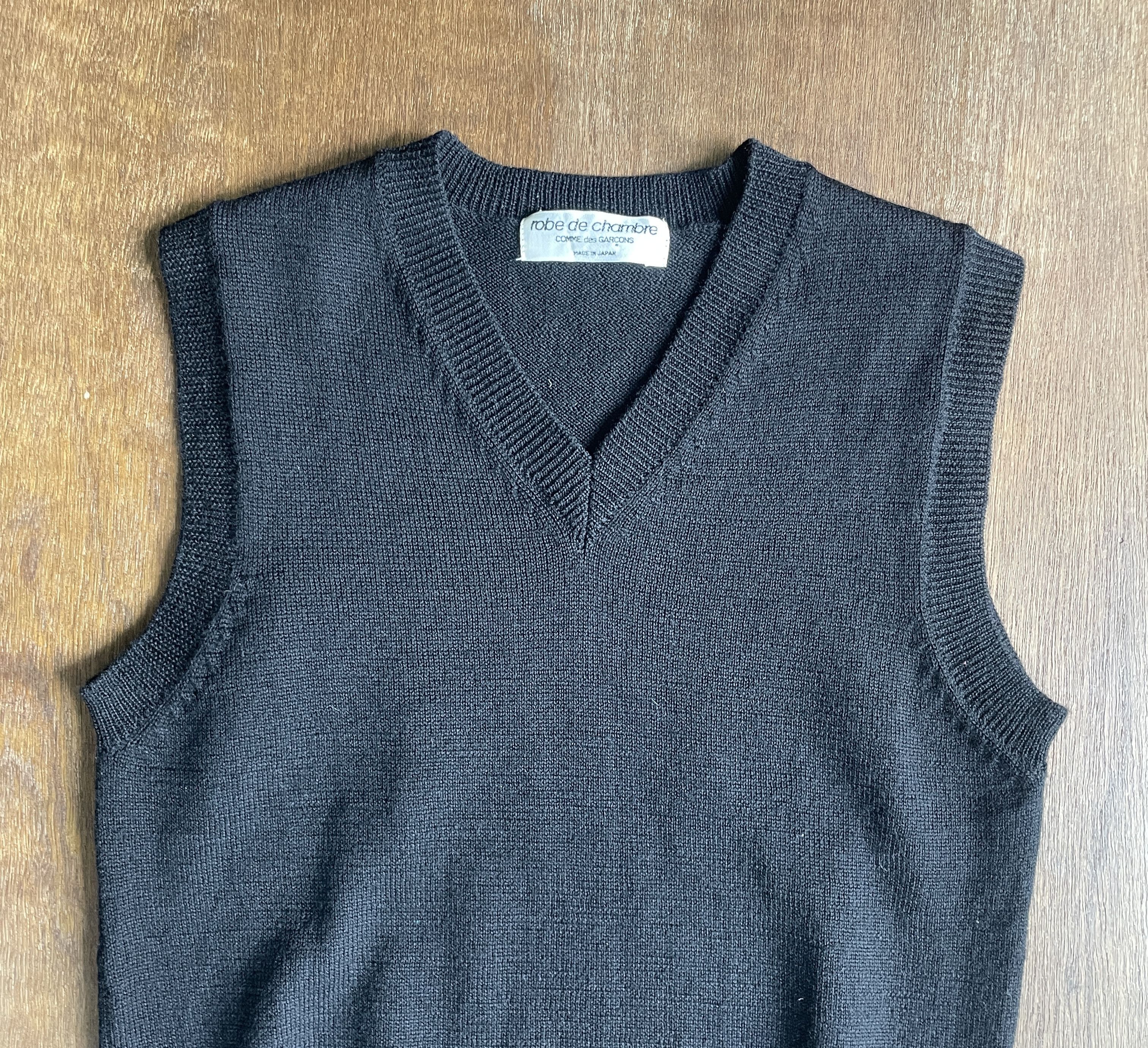 Comme des Garcons COMME des GARCONS 1995 Wool Knit Sweater Vest Size M / US 6-8 / IT 42-44 - 2 Thumbnail