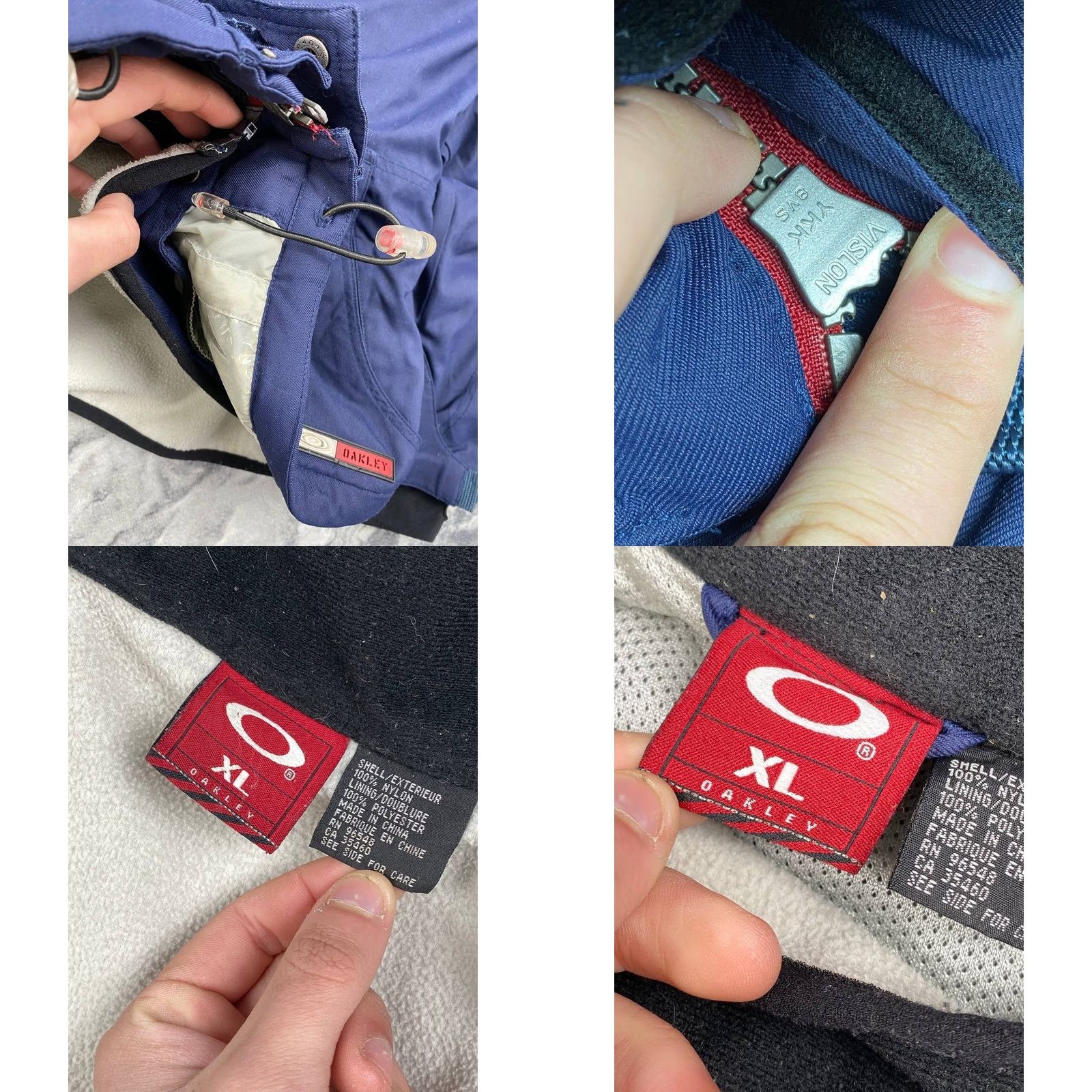 Oakley VINTAGE Oakley Jacket Ski 3 in 1 Vest Blue XL Men Size XL Size US XL / EU 56 / 4 - 8 Thumbnail