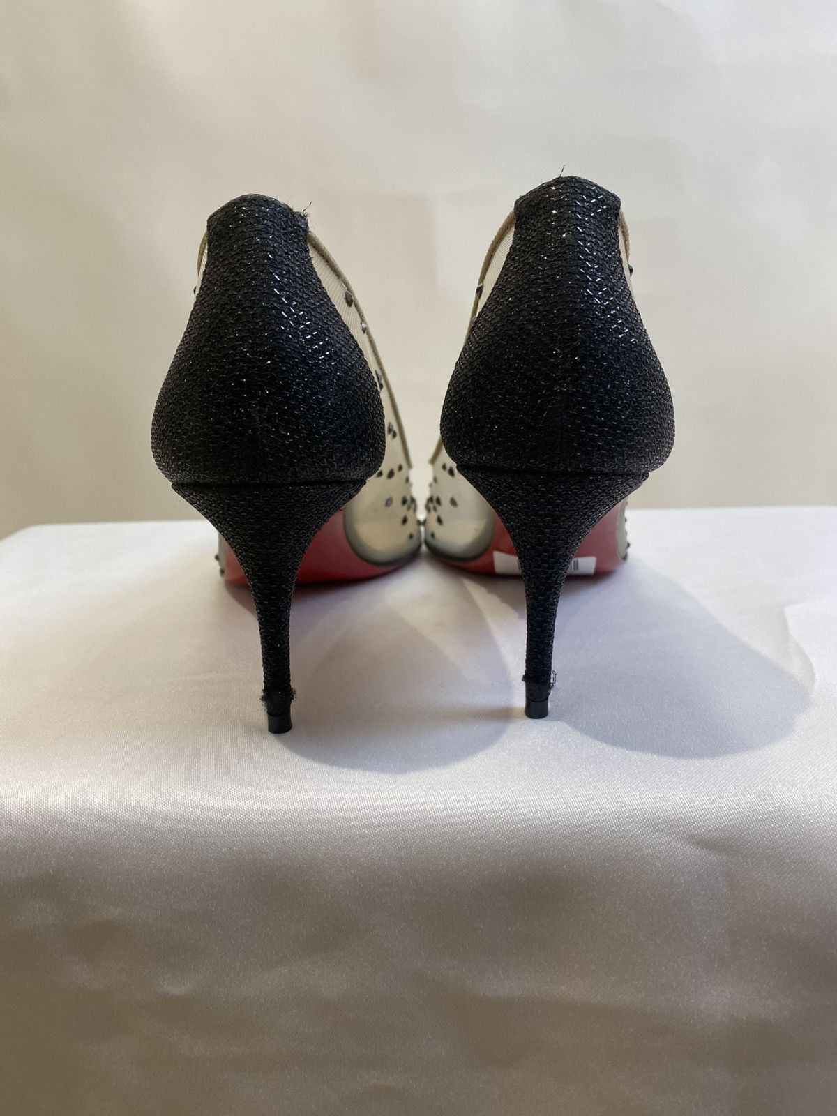 Christian Louboutin Christian Louboutin Crystals Embellished High Heel Size36.5 Size US 6.5 / IT 36.5 - 4 Thumbnail