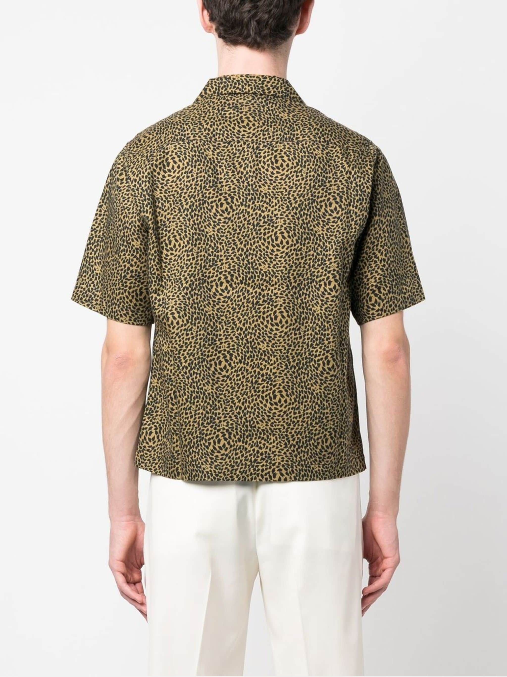 Saint Laurent Paris Saint Laurent Leopard Print Short-Sleeve Shirt Size US XXL / EU 58 / 5 - 2 Thumbnail