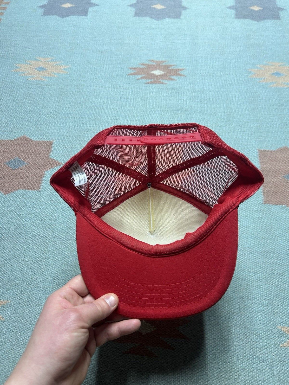 Vintage Vintage trucker hat tractor supply co red farm snapback Size ONE SIZE - 5 Thumbnail