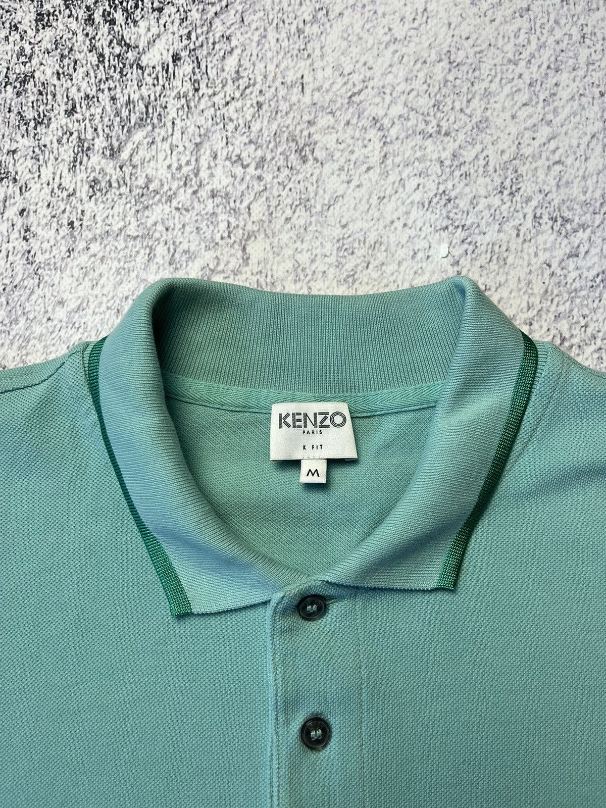 Kenzo Kenzo Polo t shirt men K fit tee White logo Tiger Size US M / EU 48-50 / 2 - 12 Thumbnail