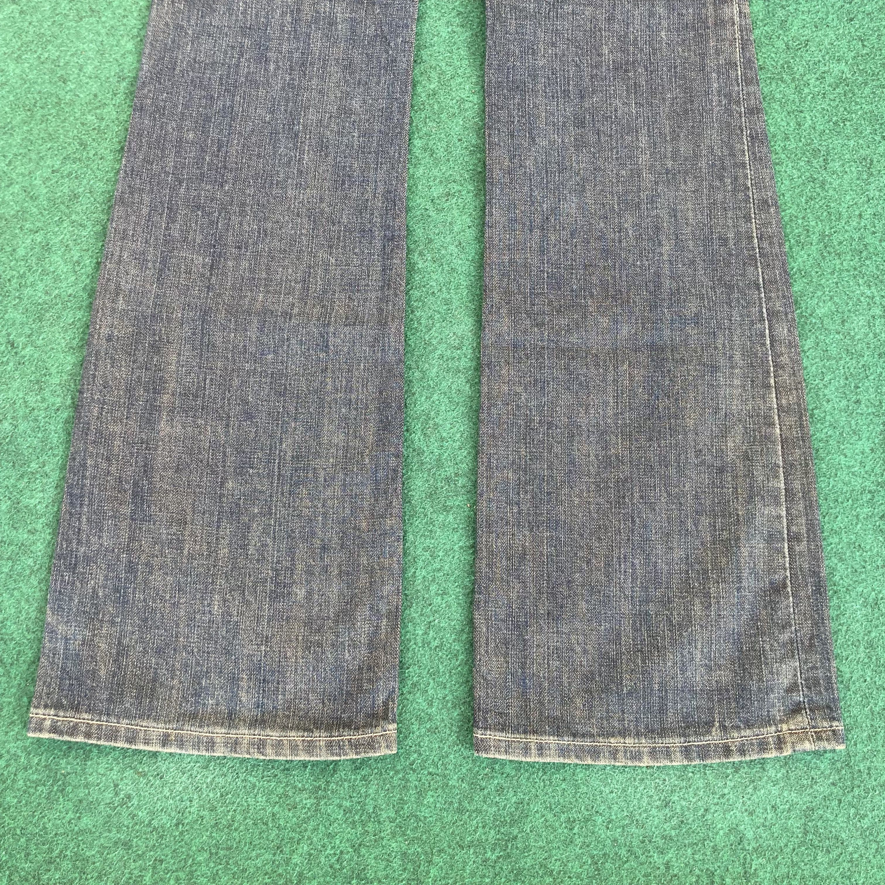 Levi's 29x33.5 Vtg Levis 517 Denim Flared Bootcut Sz 29 Faded Jeans Size US 29 - 13 Thumbnail