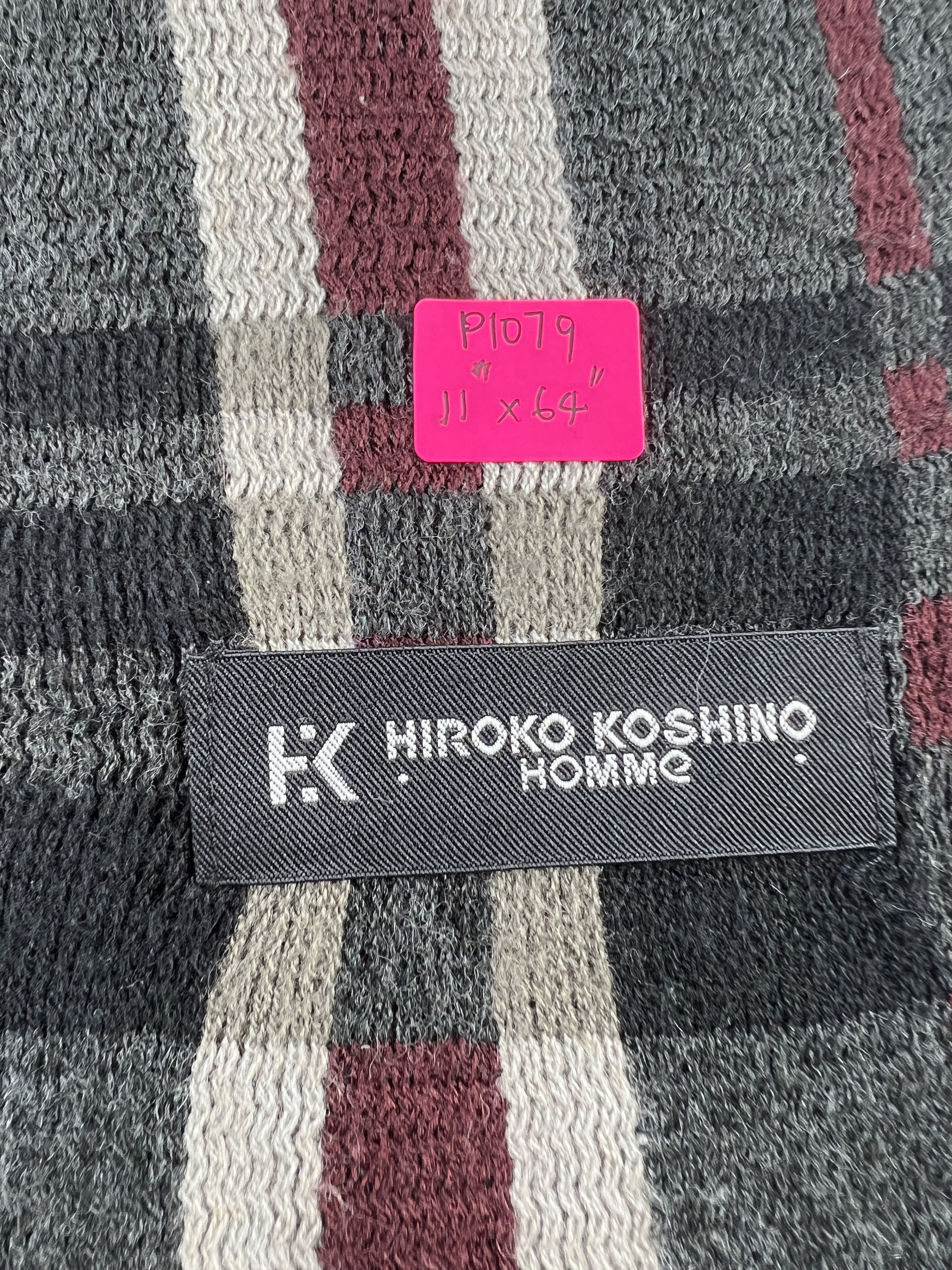 Hiroko Koshino Homme Hiroko Koshino Homme Scarf / Muffler / Neckwear P1079 Size ONE SIZE - 4 Thumbnail