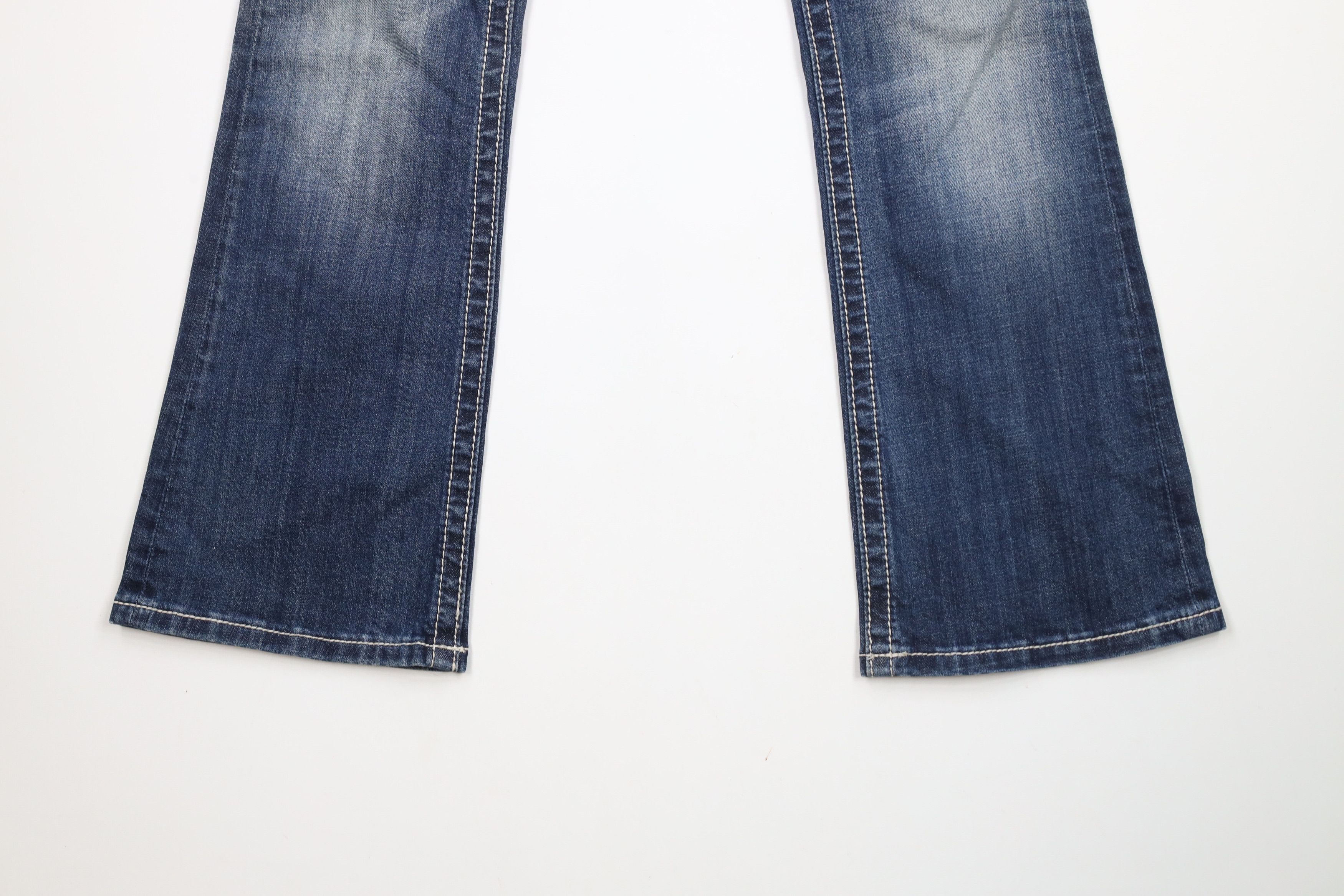 Miss Me × Vintage Miss Me Jeweled Wings Signature Rise Bootcut Denim Jeans Size 29" - 4 Thumbnail