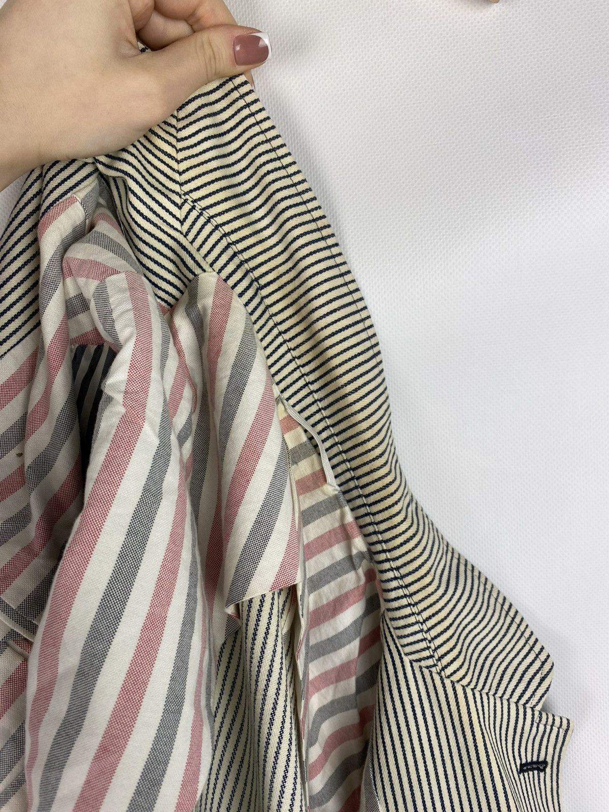 Thom Browne Thom Browne Men’s Striped Blazer Jacket Sport Coat Size 40 Size 40R - 25 Thumbnail