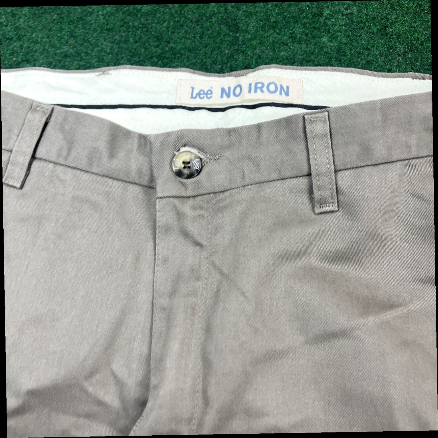 Lee Lee Pants Men's Size 36 X 32 - Pre Owned - Brown No Iron Size US 36 / EU 52 - 4 Thumbnail