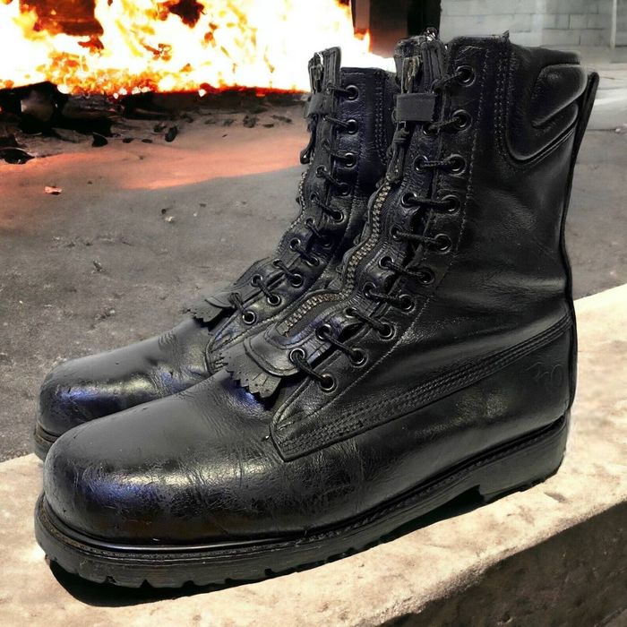 Vibram Honeywell Pro Warrington 3003 Firefighter Steel Toe Boots Grailed