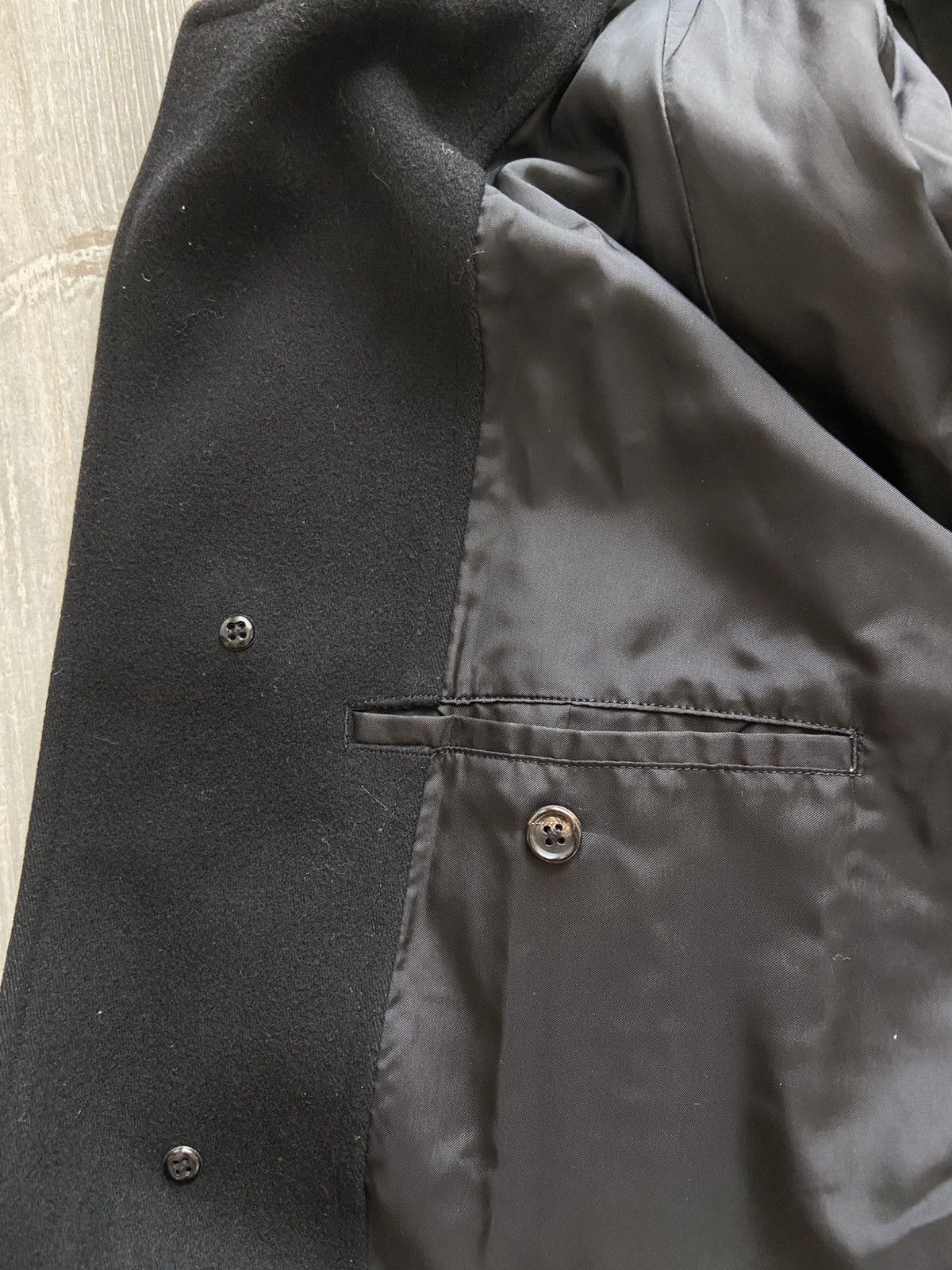 Yohji Yamamoto Yohji Yamamoto Archive Wool Coat Size US L / EU 52-54 / 3 - 13 Thumbnail