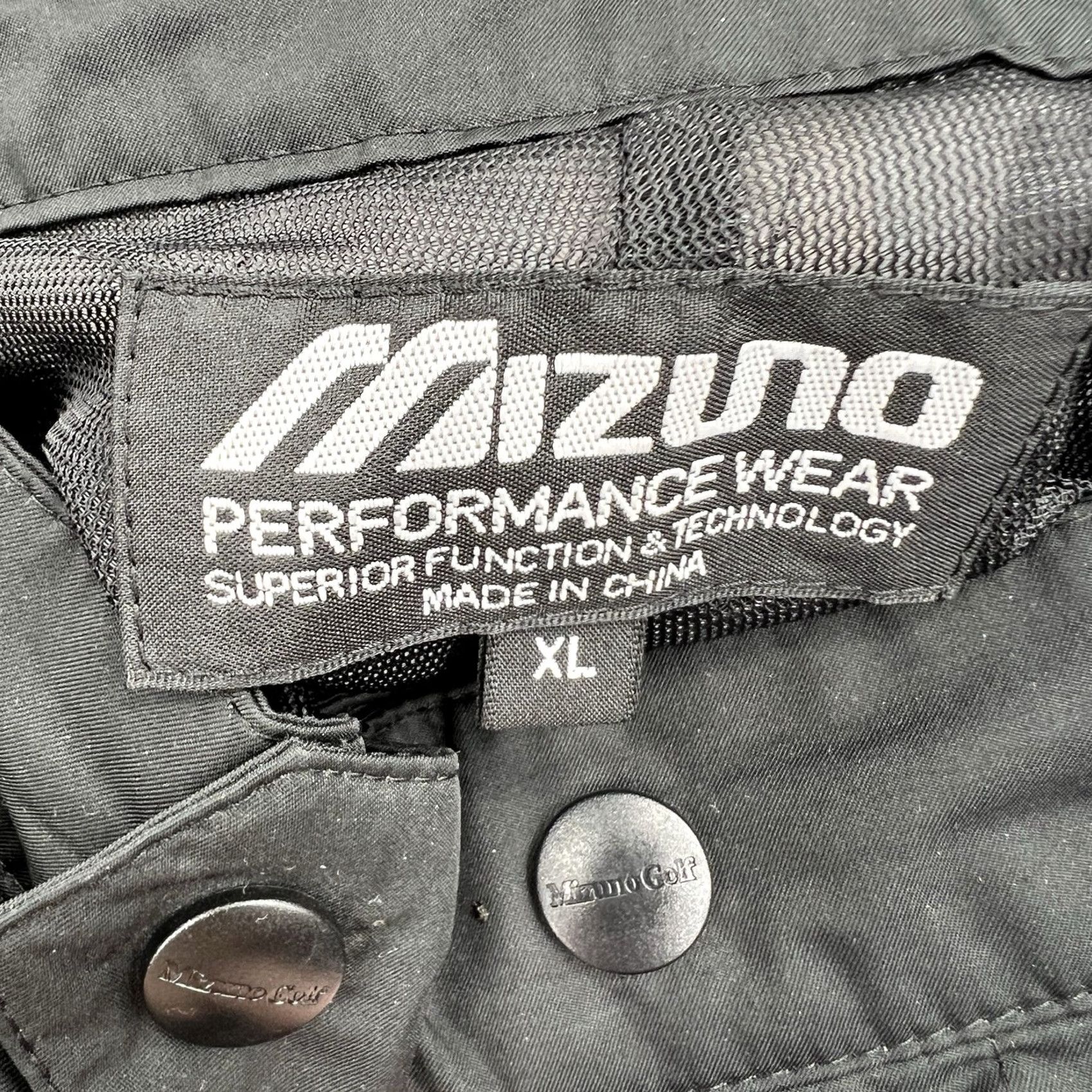 Mizuno Mizuno ImpermaLite Waterproof Mens Golf Pant XL Black Pant Size US 36 / EU 52 - 4 Thumbnail