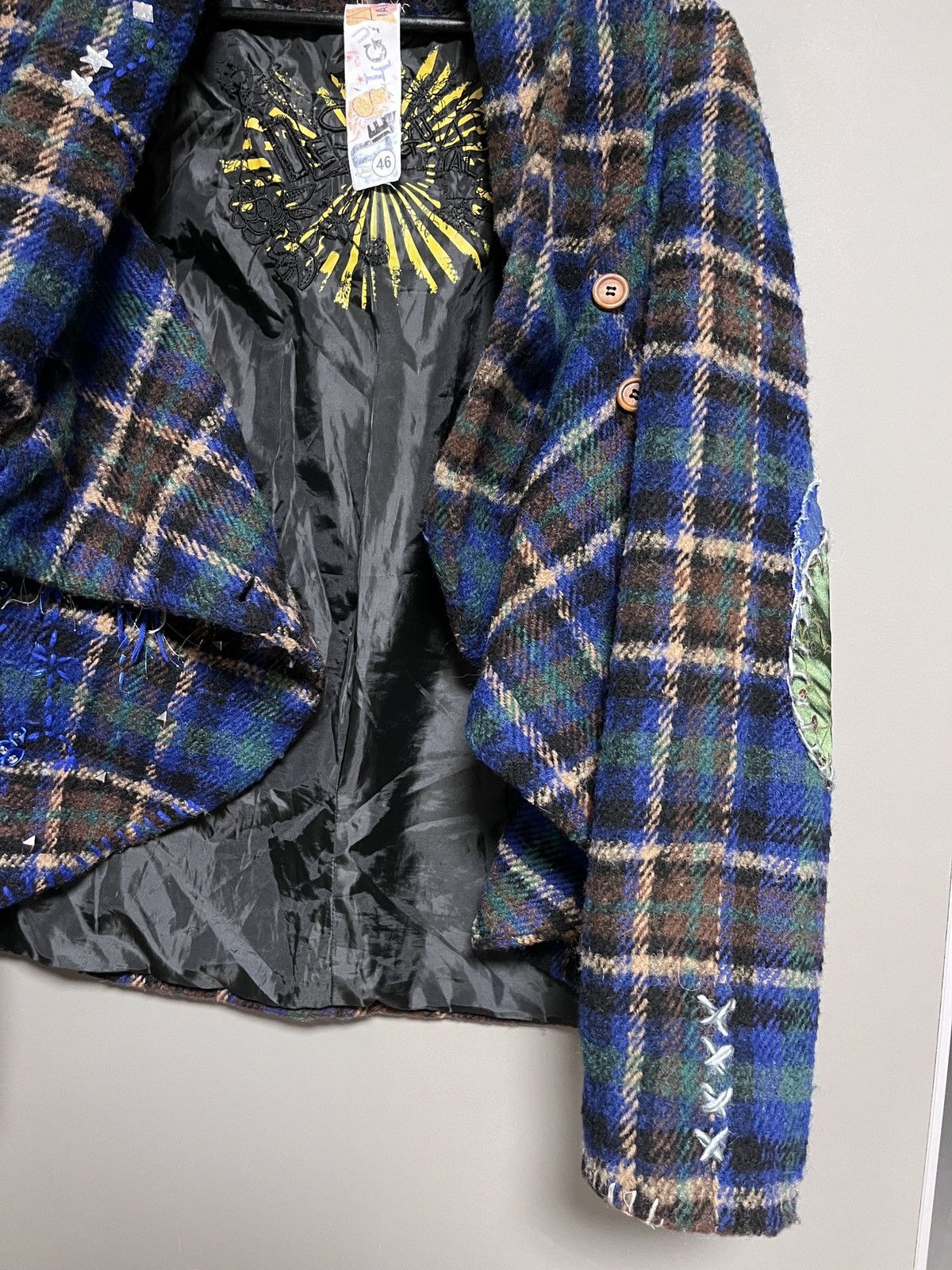 Desigual Desigual Hobo Style Wool Boho Jacket Size L / US 10 / IT 46 - 9 Thumbnail
