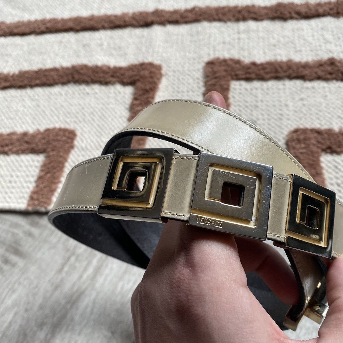 Versace GIANNI VERSACE LEATHER WMNS BELT Size ONE SIZE - 1 Thumbnail