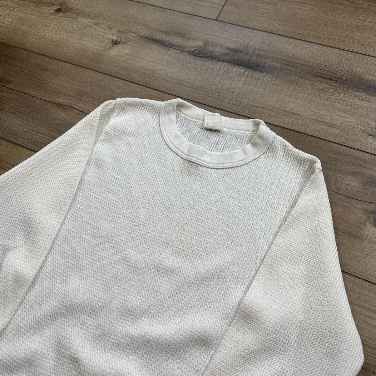 Dickies Vintage 90s Dickies Long Sleeve Waffle Knit Thermal Size US L / EU 52-54 / 3 - 4 Thumbnail