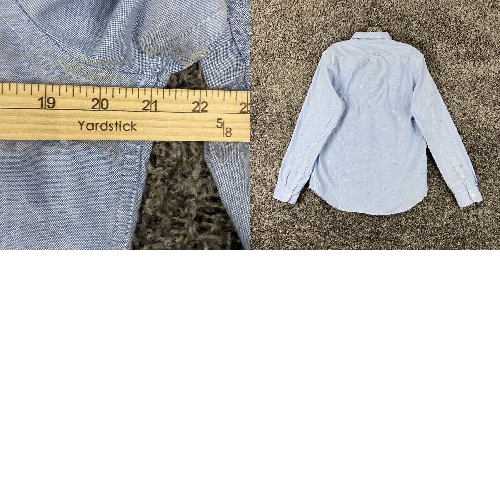 American Eagle Outfitters American Eagle Outfitters Shirt Men's M Blue Button-Up Long Sleeve Size US M / EU 48-50 / 2 - 8 Thumbnail