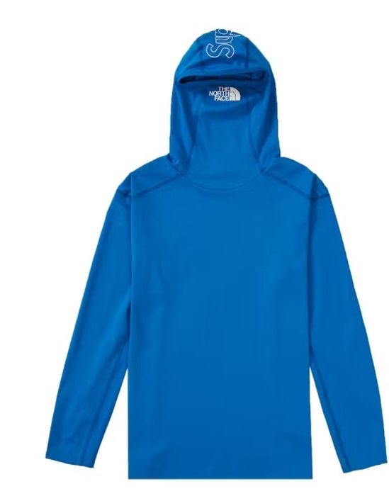 Supreme Supreme The North Face Base Layer L/S Top Blue | Grailed