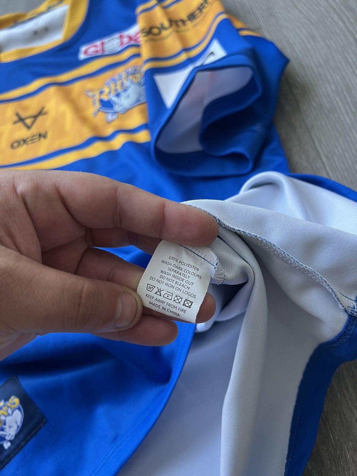 Other Oxen Leeds Rhinos Rugby Jersey Blokecore Style Size US M / EU 48-50 / 2 - 10 Thumbnail
