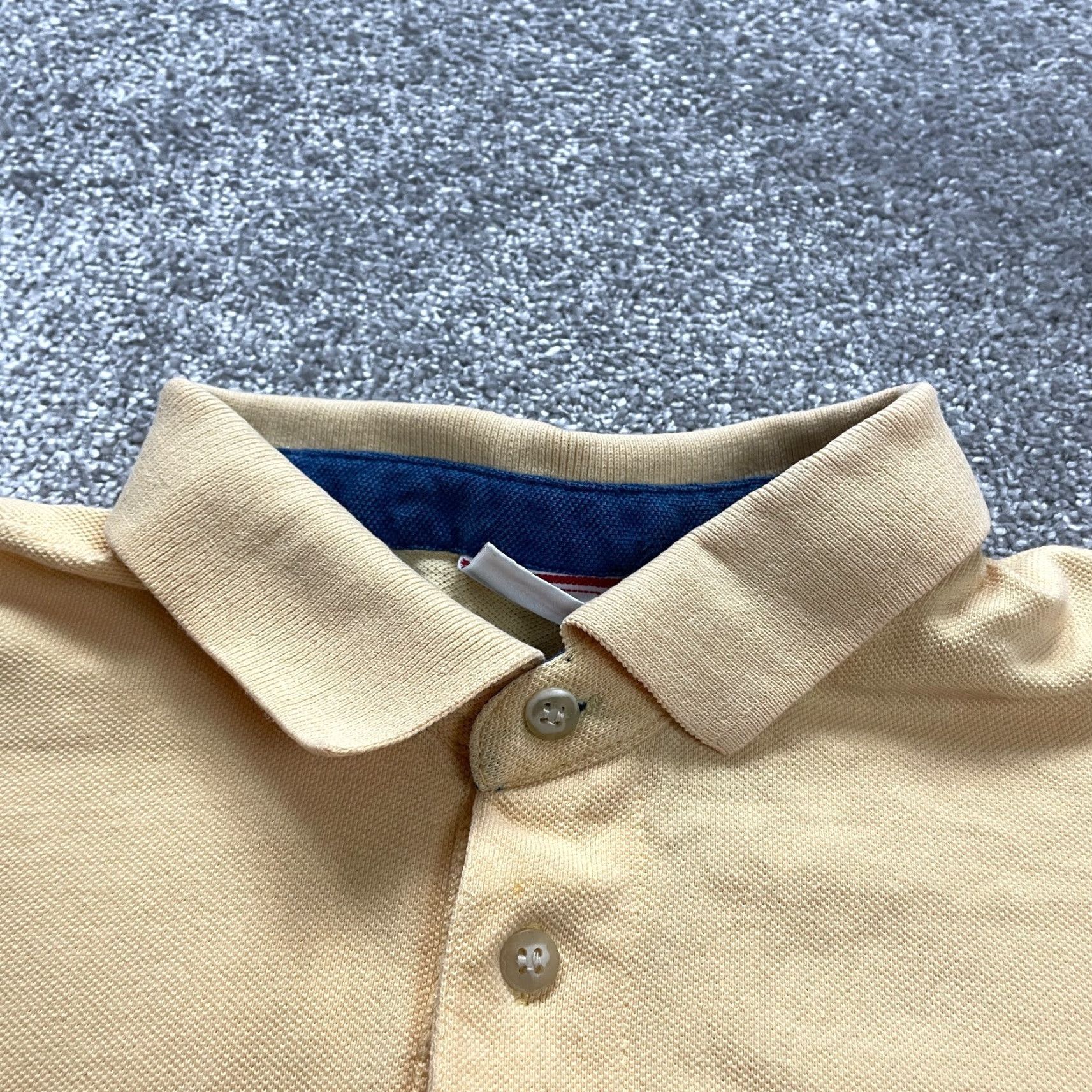 Bugle Boy Bugle Boy Polo Shirt Mens XXL Yellow Cotton Short Sleeve Collared Casual Shirt Size US XXL / EU 58 / 5 - 4 Thumbnail