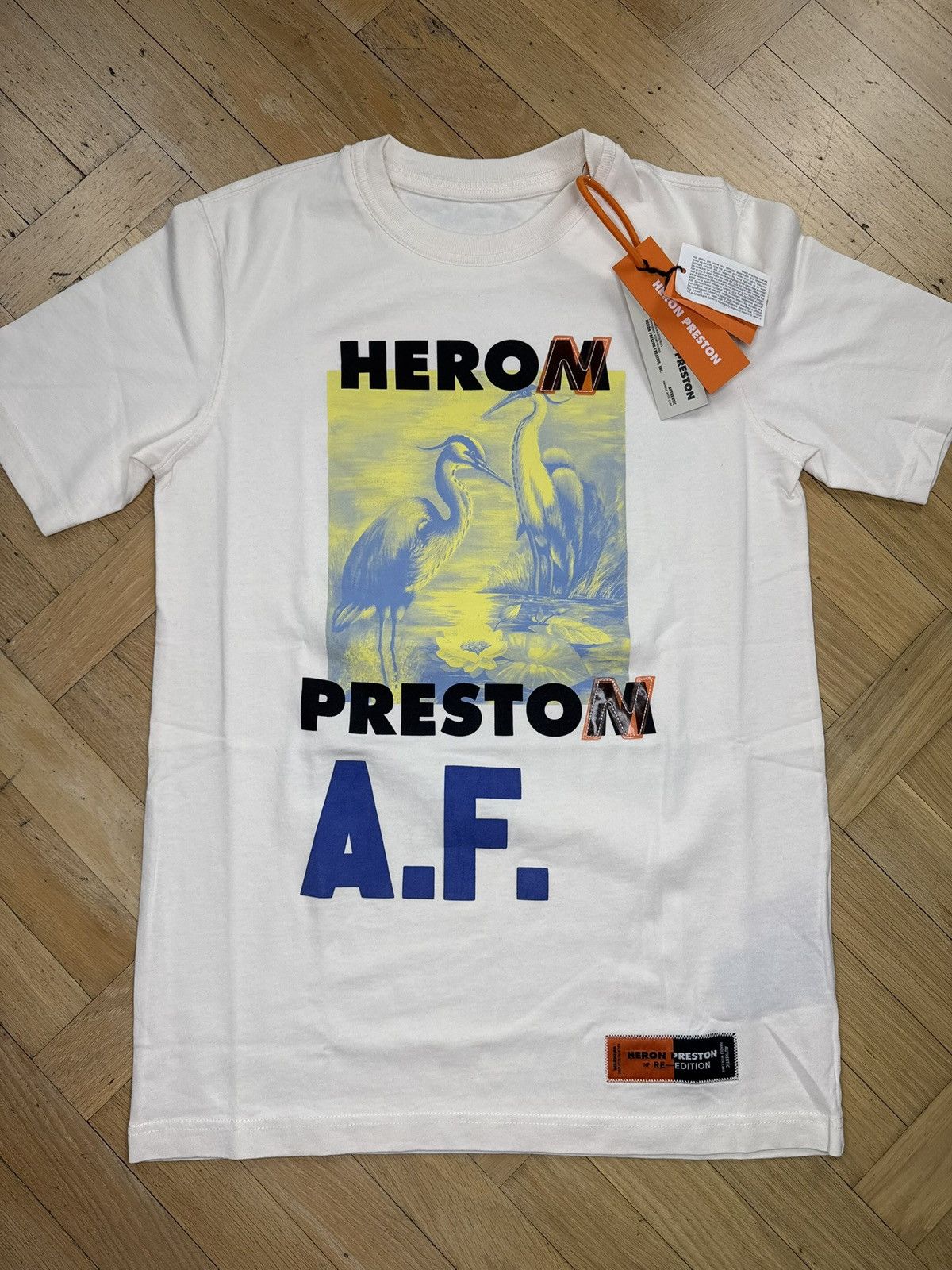 Heron Preston HERON PRESTON 3D GRAPHIC LOGO OVERSIZE TEE Size US XXS / EU 40 - 3 Thumbnail