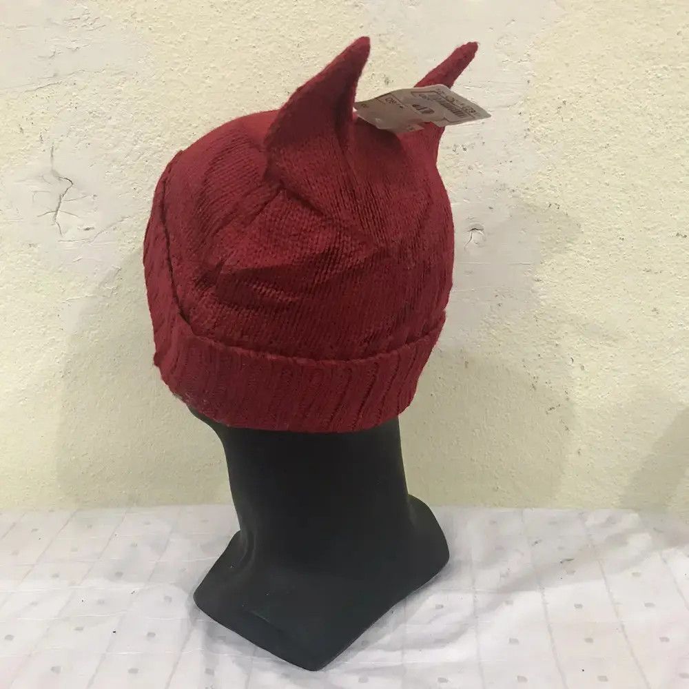 Japanese Brand × Kapital × Vintage Japanese Brand Devil Horn Beanie Hat Size ONE SIZE - 4 Thumbnail