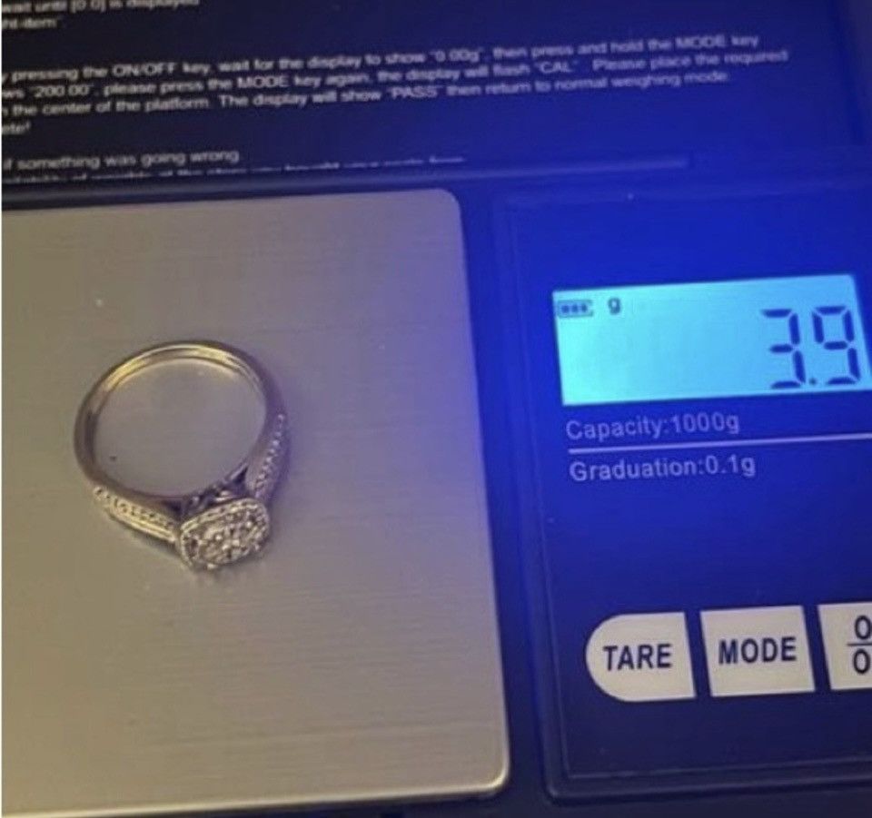 Other Gold Natural Diamond Ring Size ONE SIZE - 8 Thumbnail