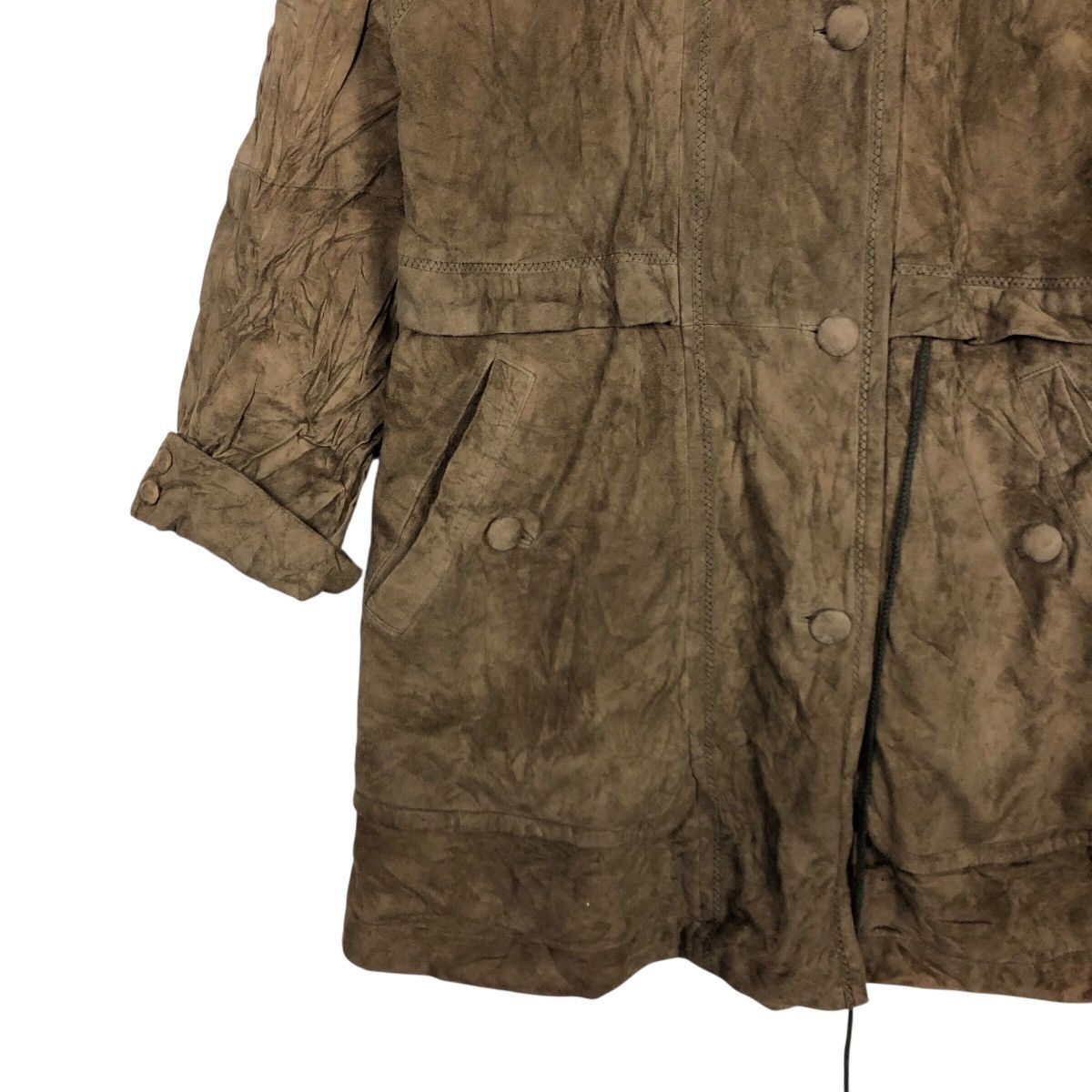 Lancel 📌Rich Brown Vintage Leather Jacket Biker Lancel Paris Size US M / EU 48-50 / 2 - 5 Thumbnail