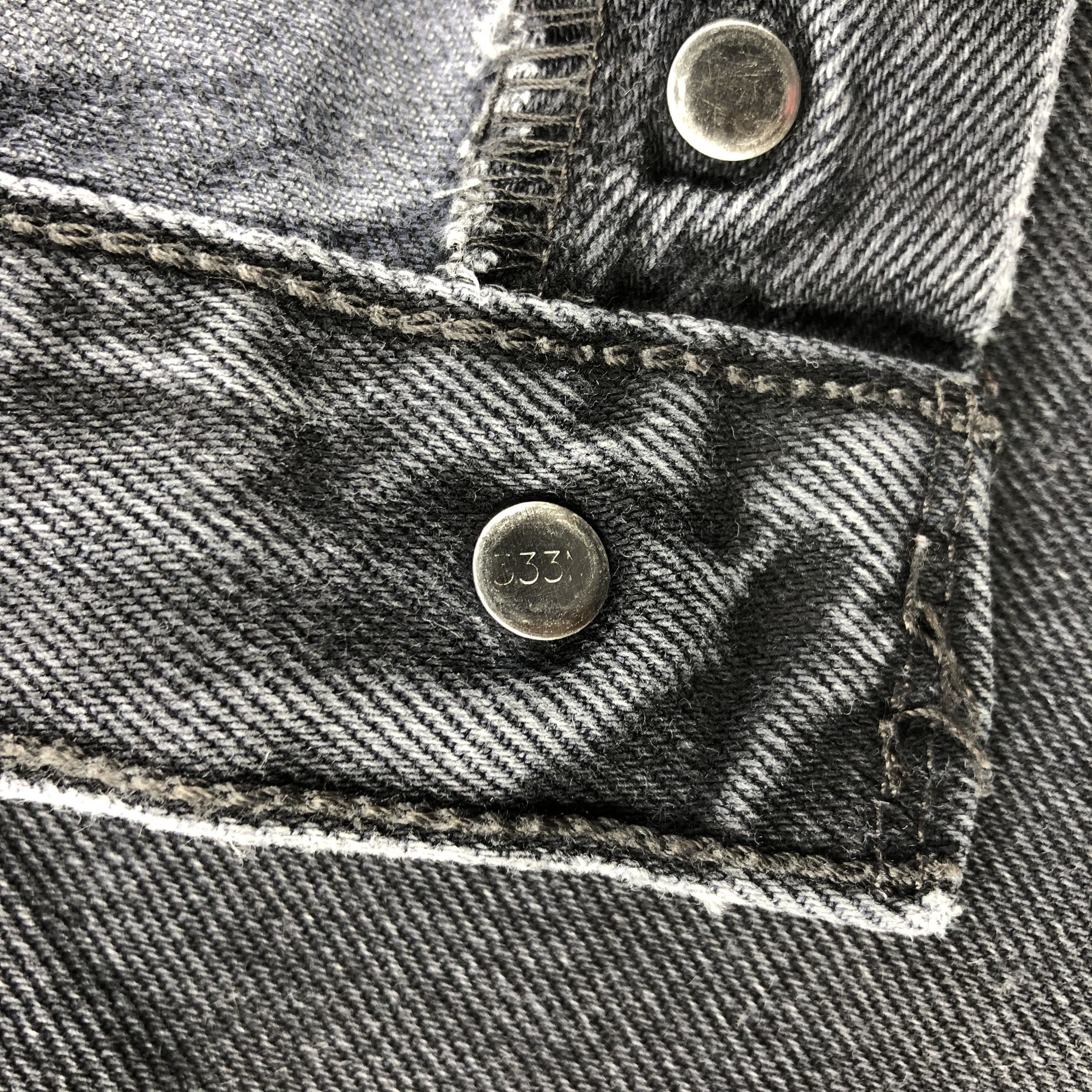 Levi's Vintage Distress Levis 501 Jeans-J1438 Size US 33 - 11 Thumbnail