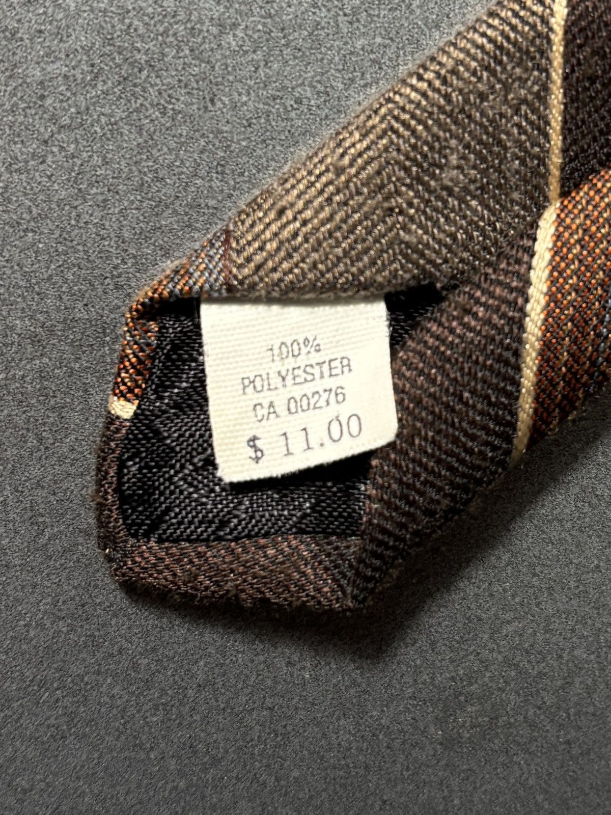 Louis Feraud Vintage Louis Feraud Tie 1960s Striped Necktie 1970s Size ONE SIZE - 5 Thumbnail
