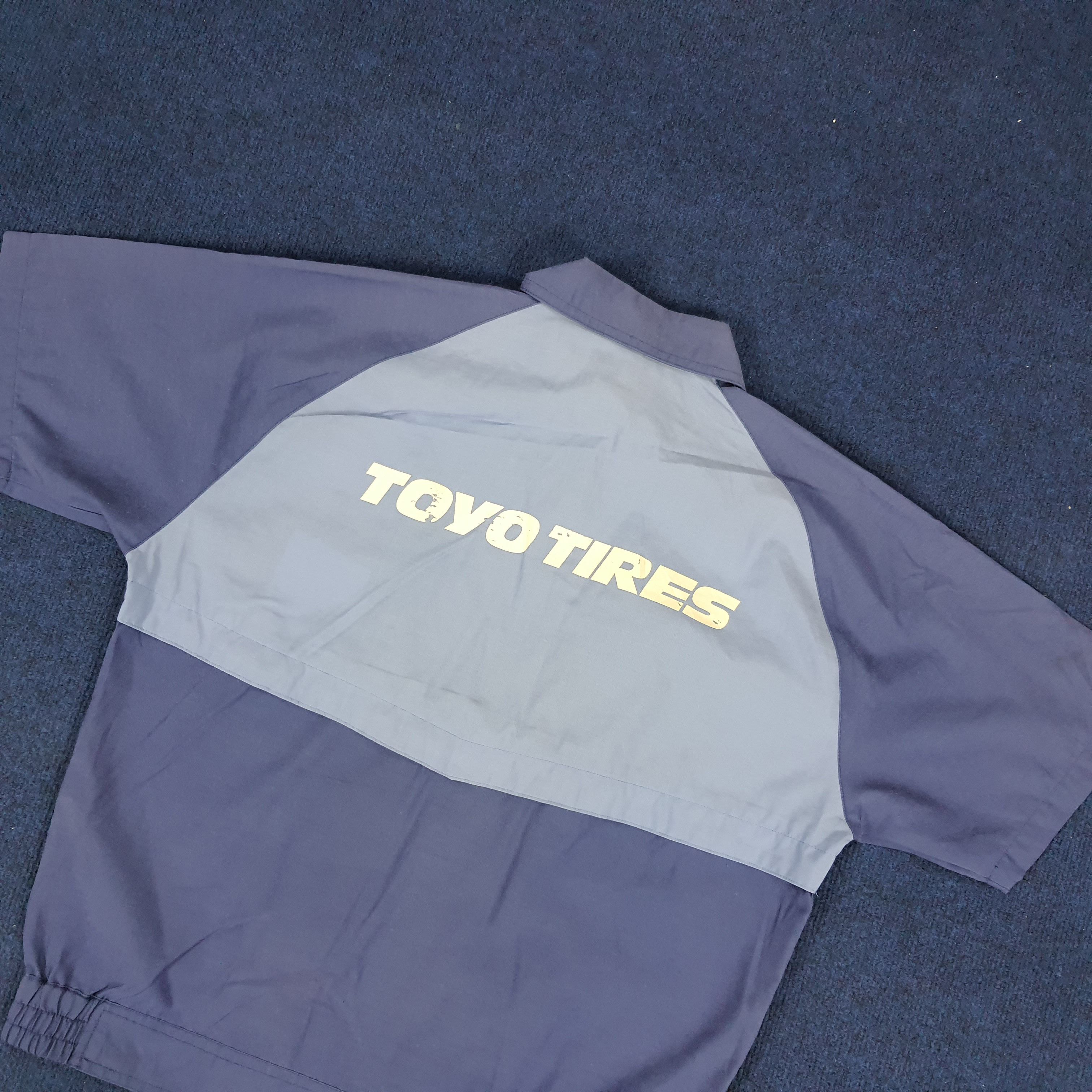 Japanese Brand × Vintage Vintage Toyo Tires Japanese Racing Brand Motorsports Jacket Size US M / EU 48-50 / 2 - 2 Thumbnail