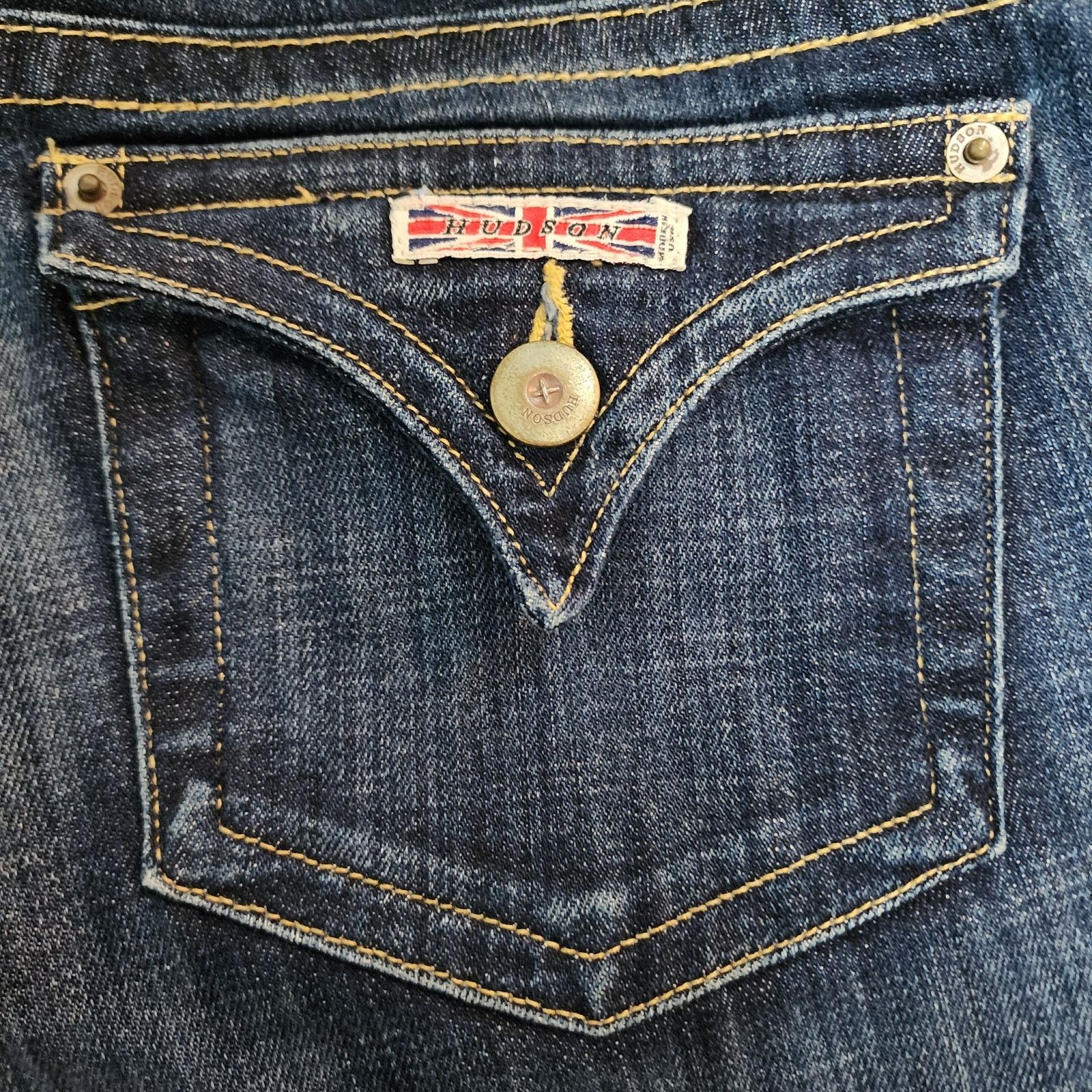 Hudson HUDSON Women Jeans STYLE # W170DHA Boot Cut size 26 Size 26" / US 2 / IT 38 - 3 Thumbnail