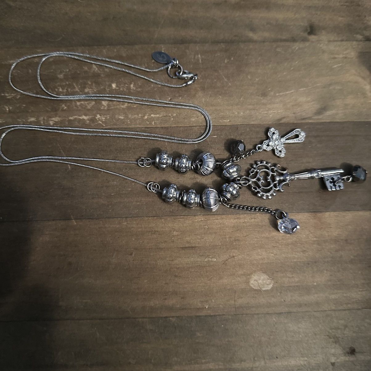 Other Cynthia Gale sliding charms cross and key pendant necklace Size ONE SIZE - 2 Thumbnail