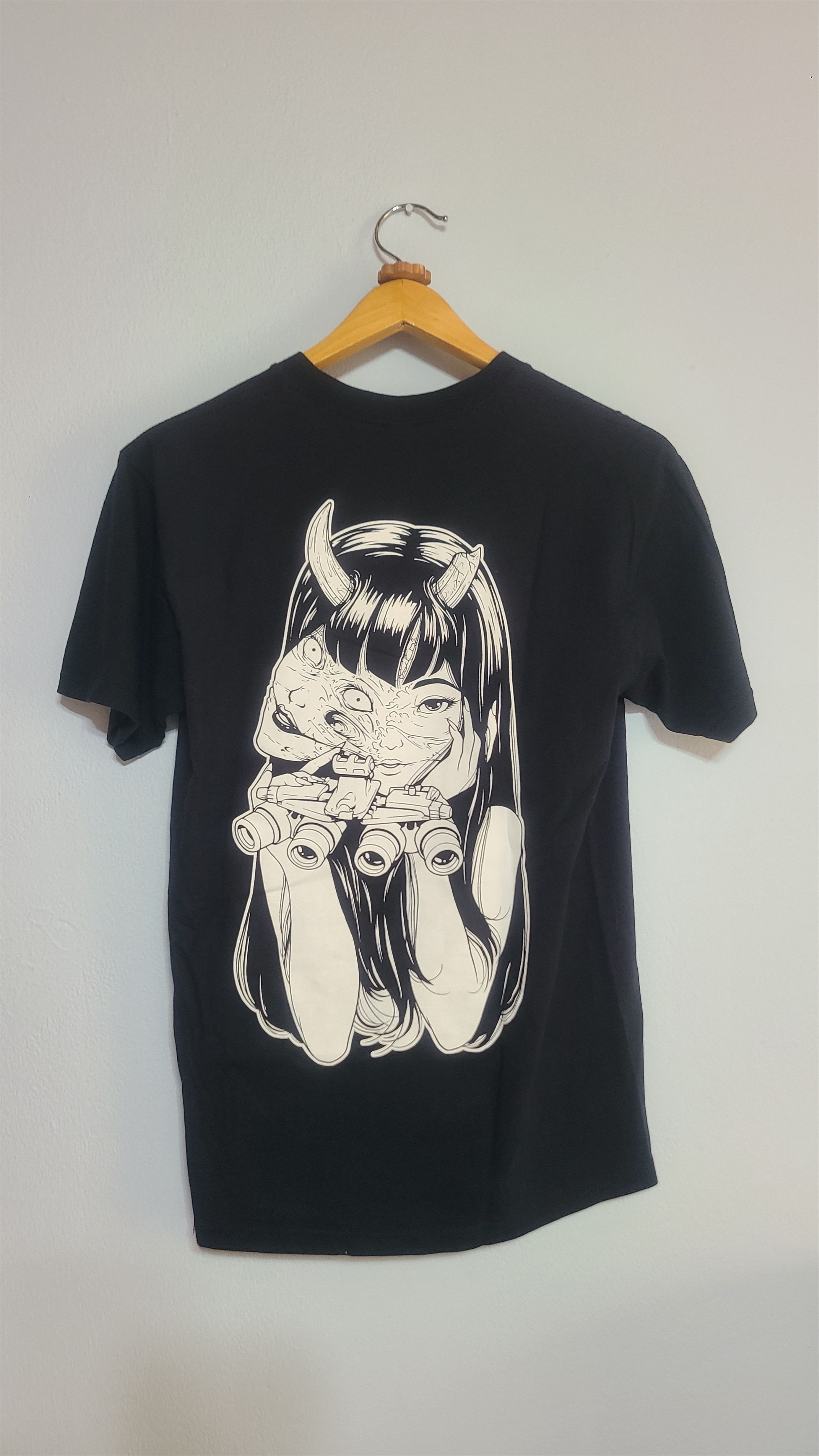 Vintage Goth Demon Chick NODs Tee Size US M / EU 48-50 / 2 - 2 Thumbnail