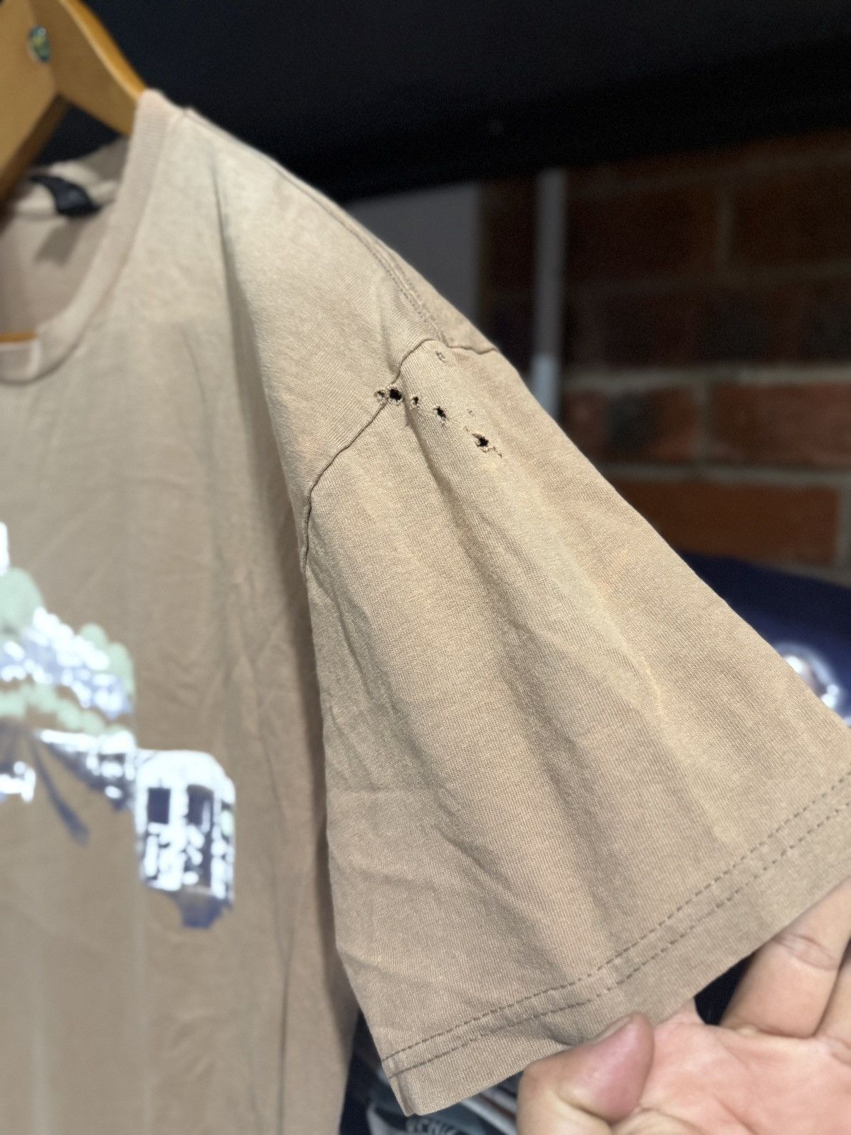 Stussy Thrashed Vintage Stussy Train Streetwear Tee Size US L / EU 52-54 / 3 - 6 Thumbnail