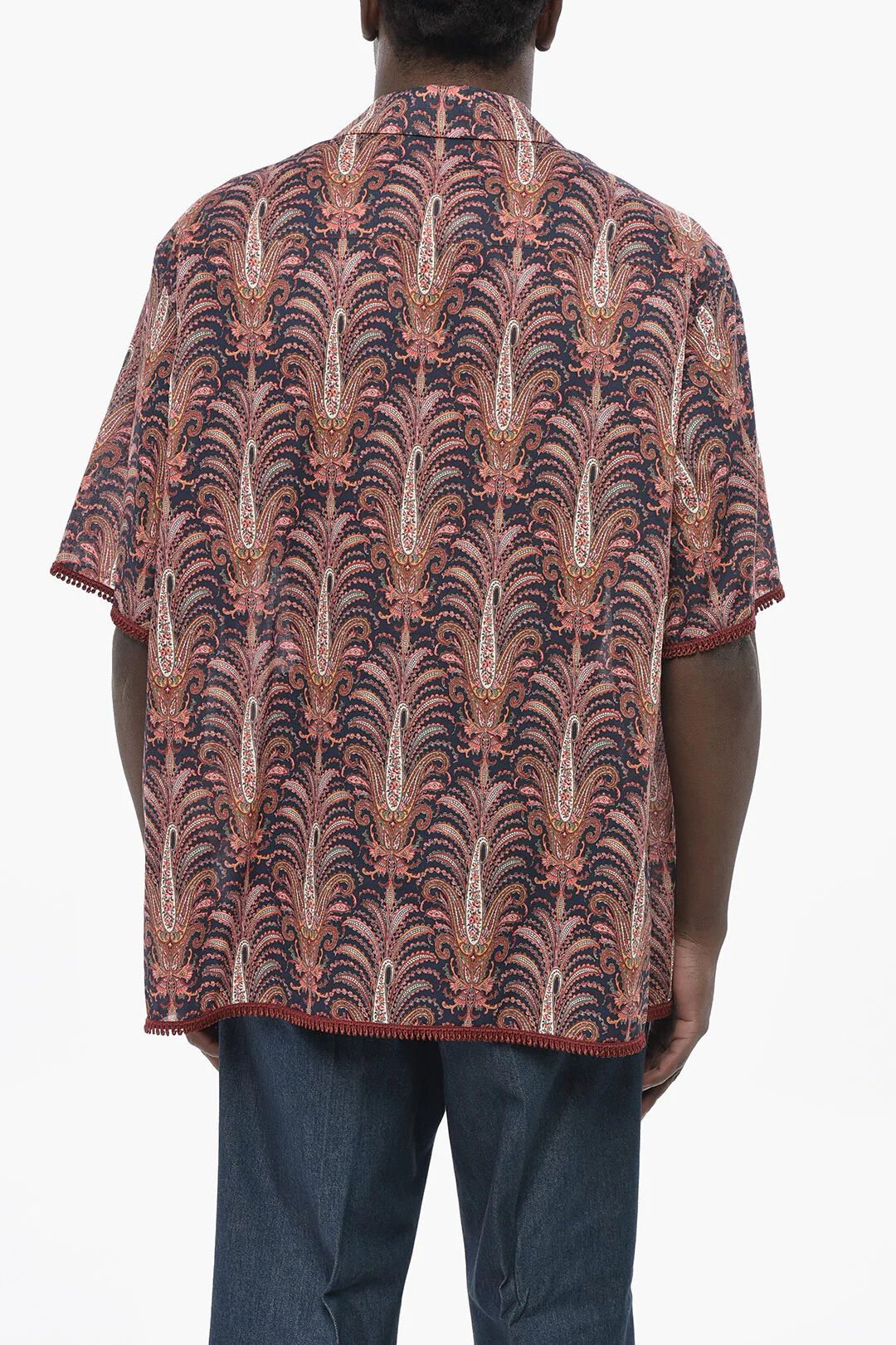 Valentino og1mm0426 Cotton Shirt in Multicolor Size US L / EU 52-54 / 3 - 2 Thumbnail