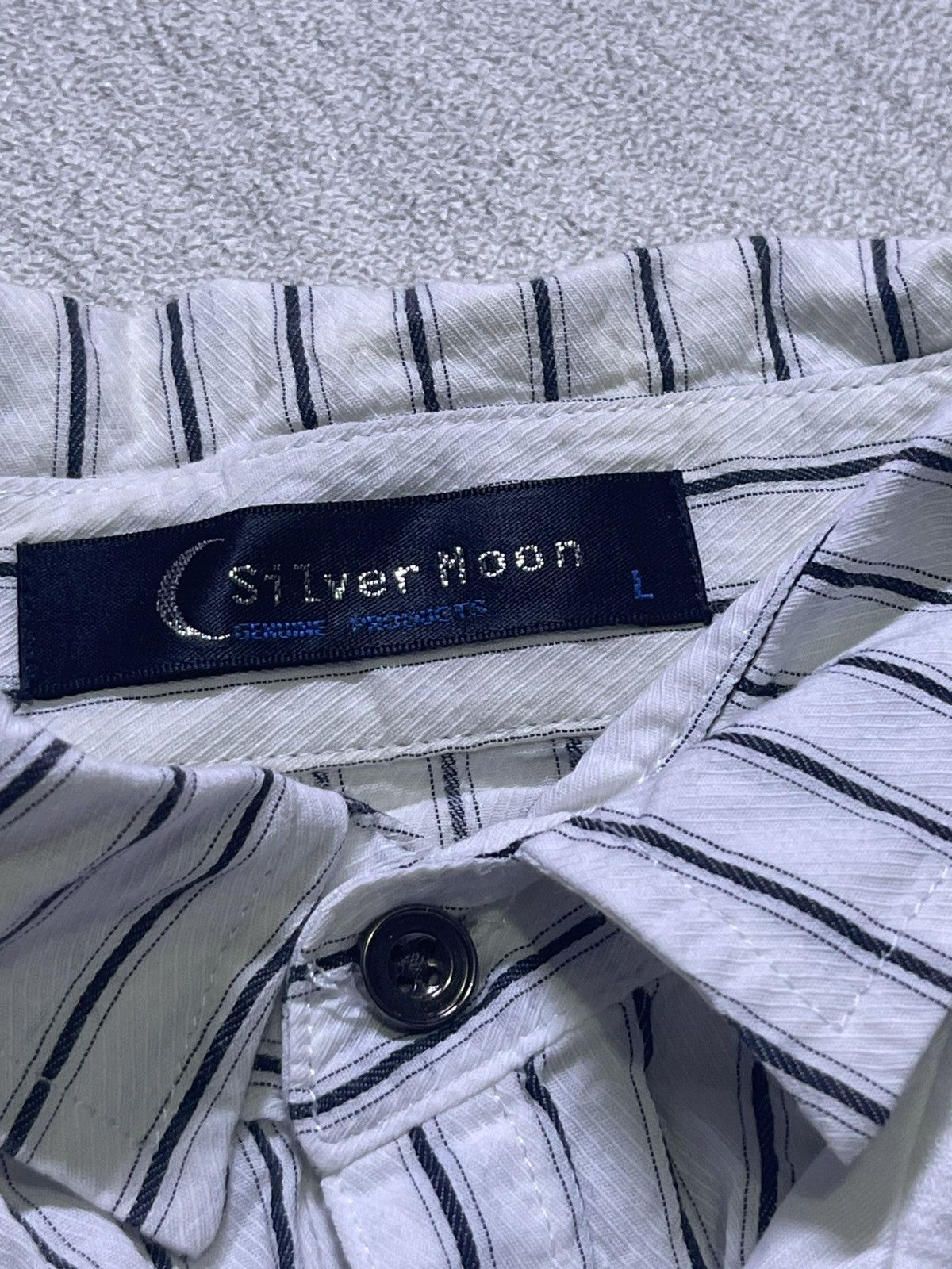 Japanese Brand Y2K SILVER MOON short sleeve tshirt Size US M / EU 48-50 / 2 - 4 Thumbnail