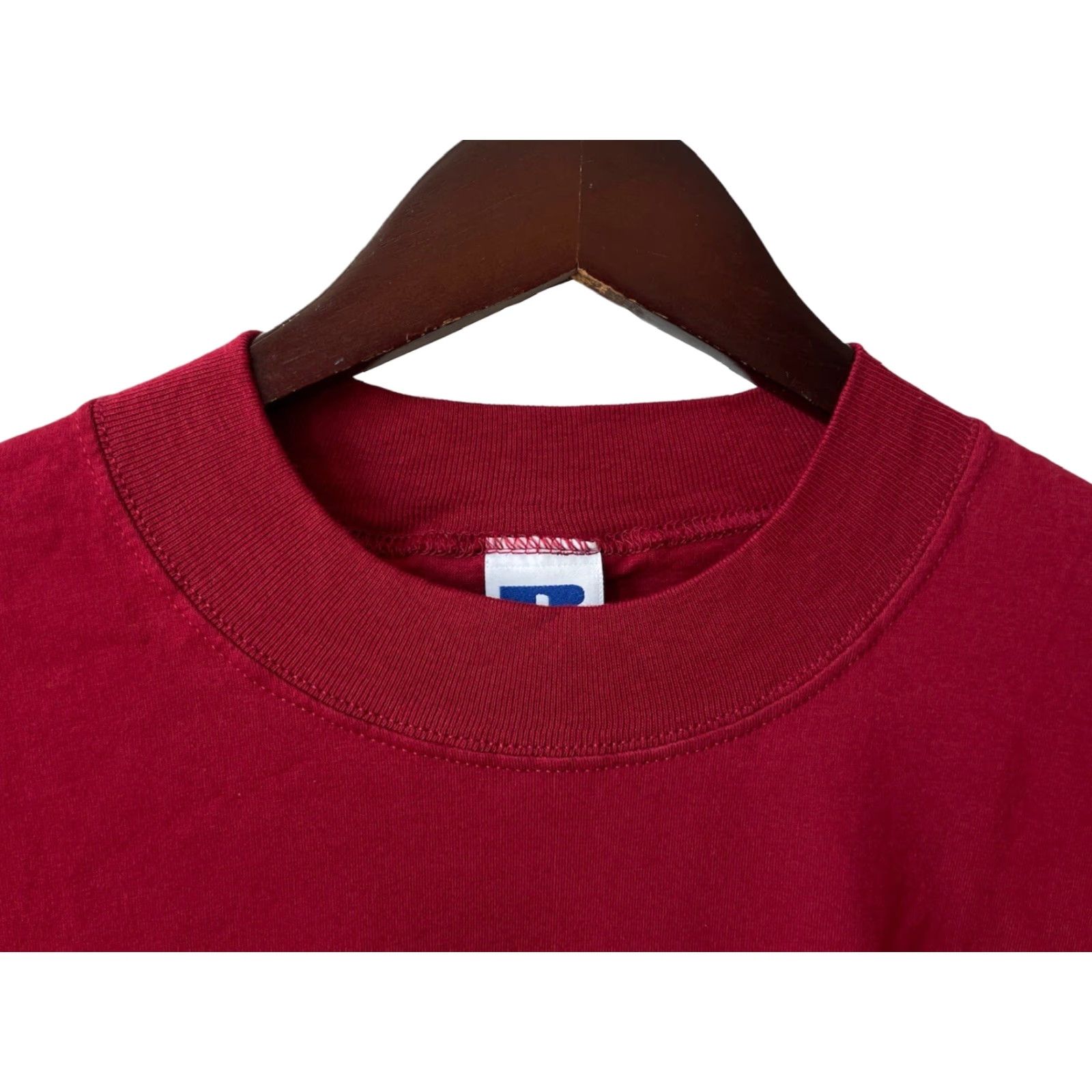 Russell Athletic VINTAGE Russell Athletic Mock Turtleneck Shirt Mens L Red 90s Deadstock NWOT Cardin... Size US L / EU 52-54 / 3 - 4 Thumbnail