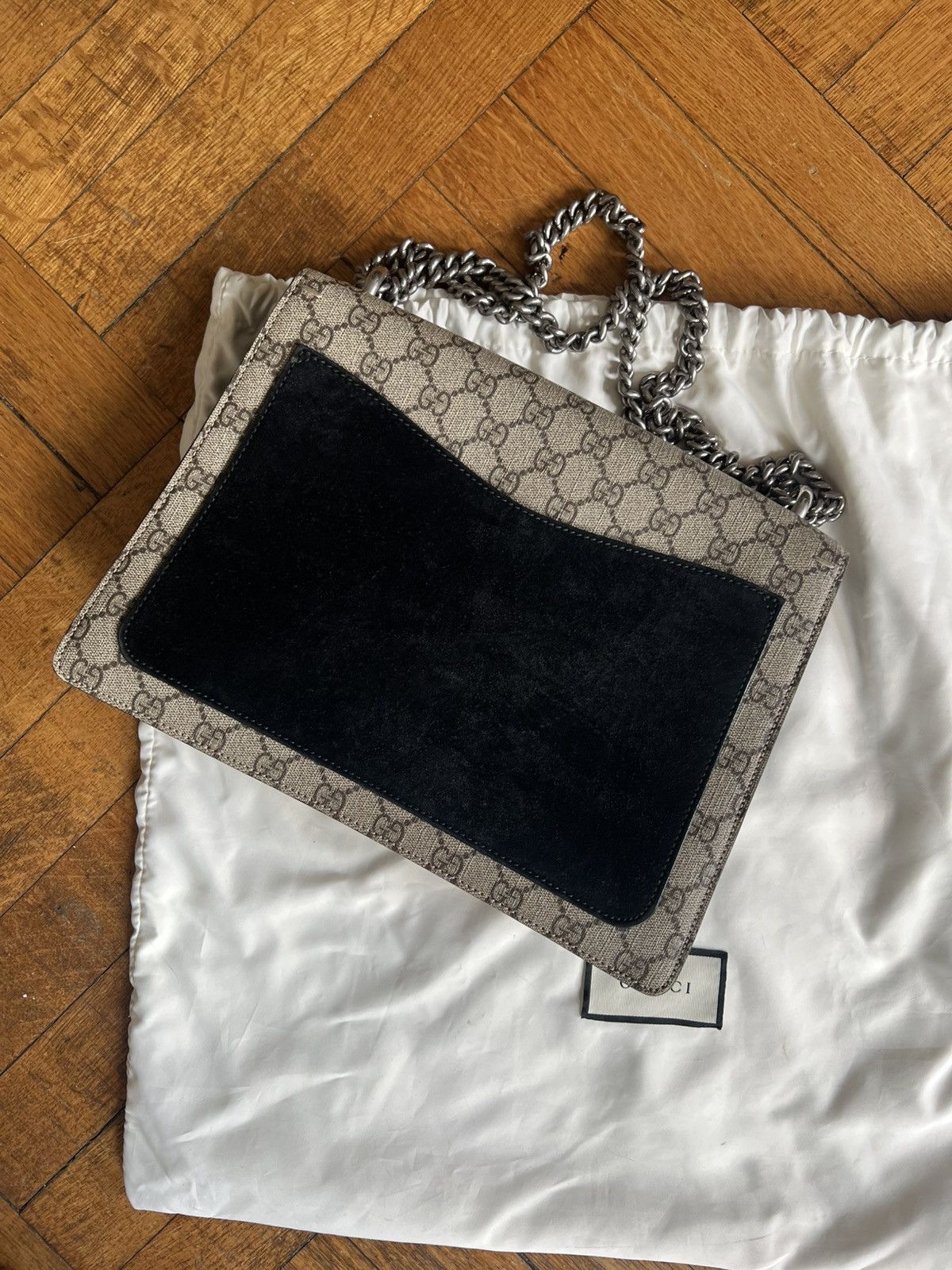 Gucci Gucci Dyonisus logo & black bag - Large Size ONE SIZE - 4 Thumbnail