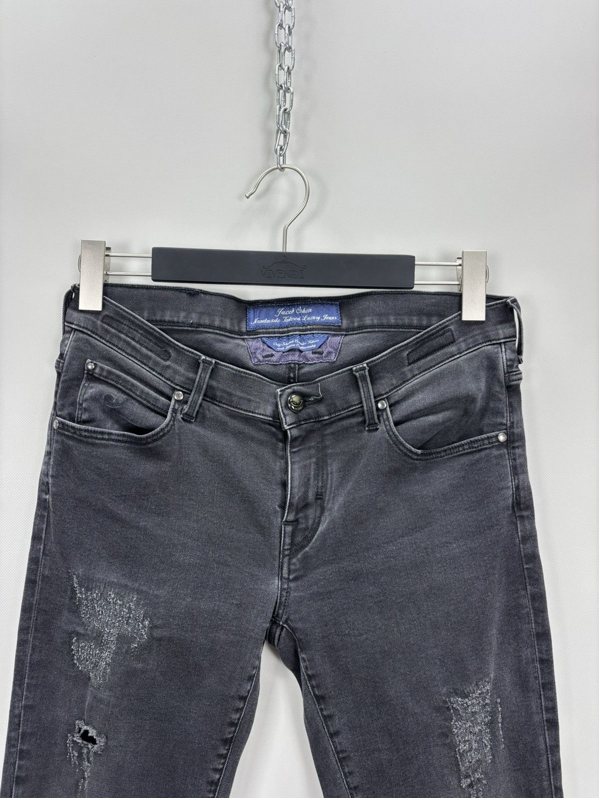 Jacob Cohen Womens jeans Jacob Cohen Size 27 Color Black Size 25" / US 0 / IT 36 - 3 Thumbnail