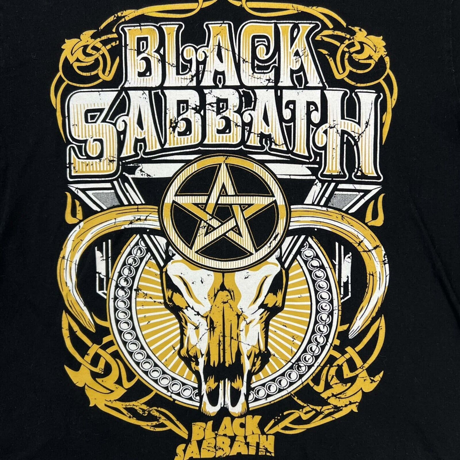 Band Tees Vintage Y2K Black Sabbath T Shirt Heavy Metal Rock Band Tee Size US L / EU 52-54 / 3 - 2 Thumbnail