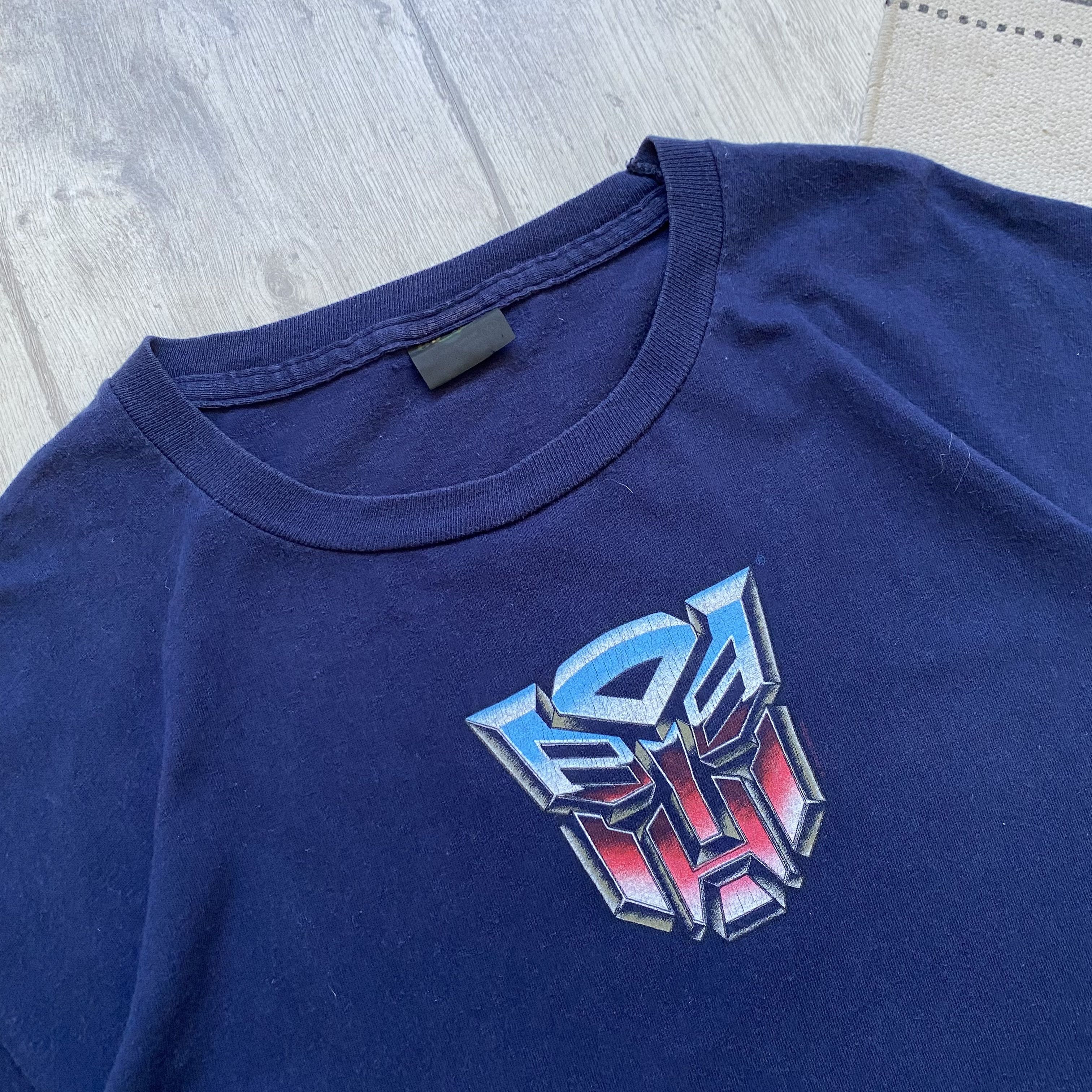 Transformers 🛻 Vintage 90s Transfotmers tee center logo Movie Size US XL / EU 56 / 4 - 5 Thumbnail