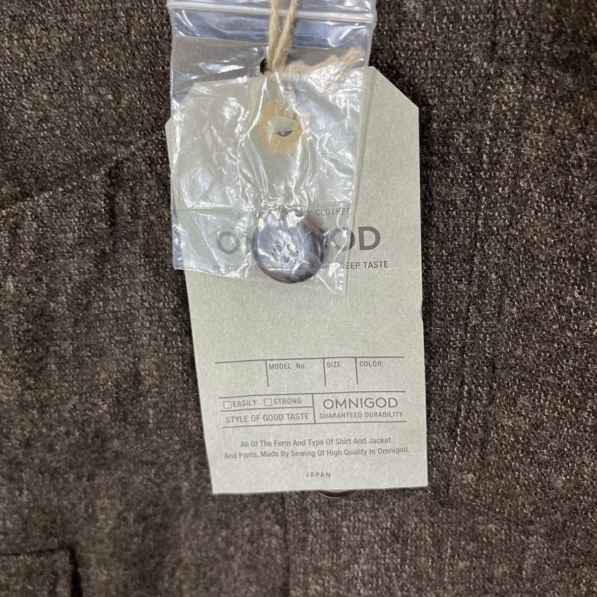 OMNIGOD Omnigod Wool Blend Garment Made In Japan Button Coat Jacket Size US M / EU 48-50 / 2 - 11 Thumbnail