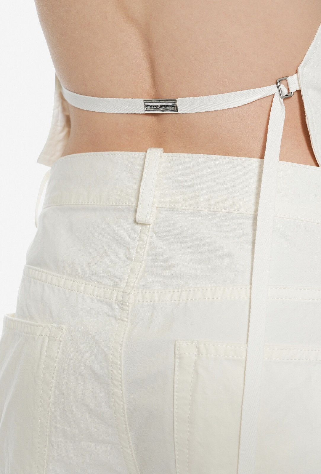 Ann Demeulemeester Ann Demeulemeester Monique Cotton Twill Vest Size S / US 4 / IT 40 - 3 Thumbnail