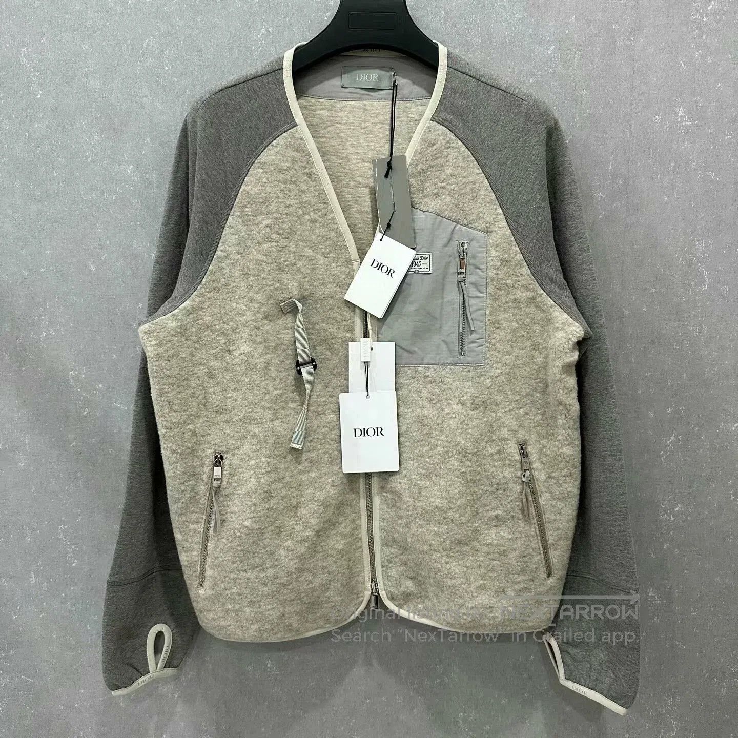 Dior Dior Teddy Jacket with Logo Embroidery. Size US XL / EU 56 / 4 - 1 Thumbnail